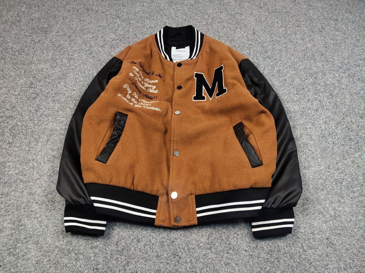 Vintage Vintage Japan Varsity bomber Jacket Letterman Y2K Style Size US L / EU 52-54 / 3 - 3 Thumbnail