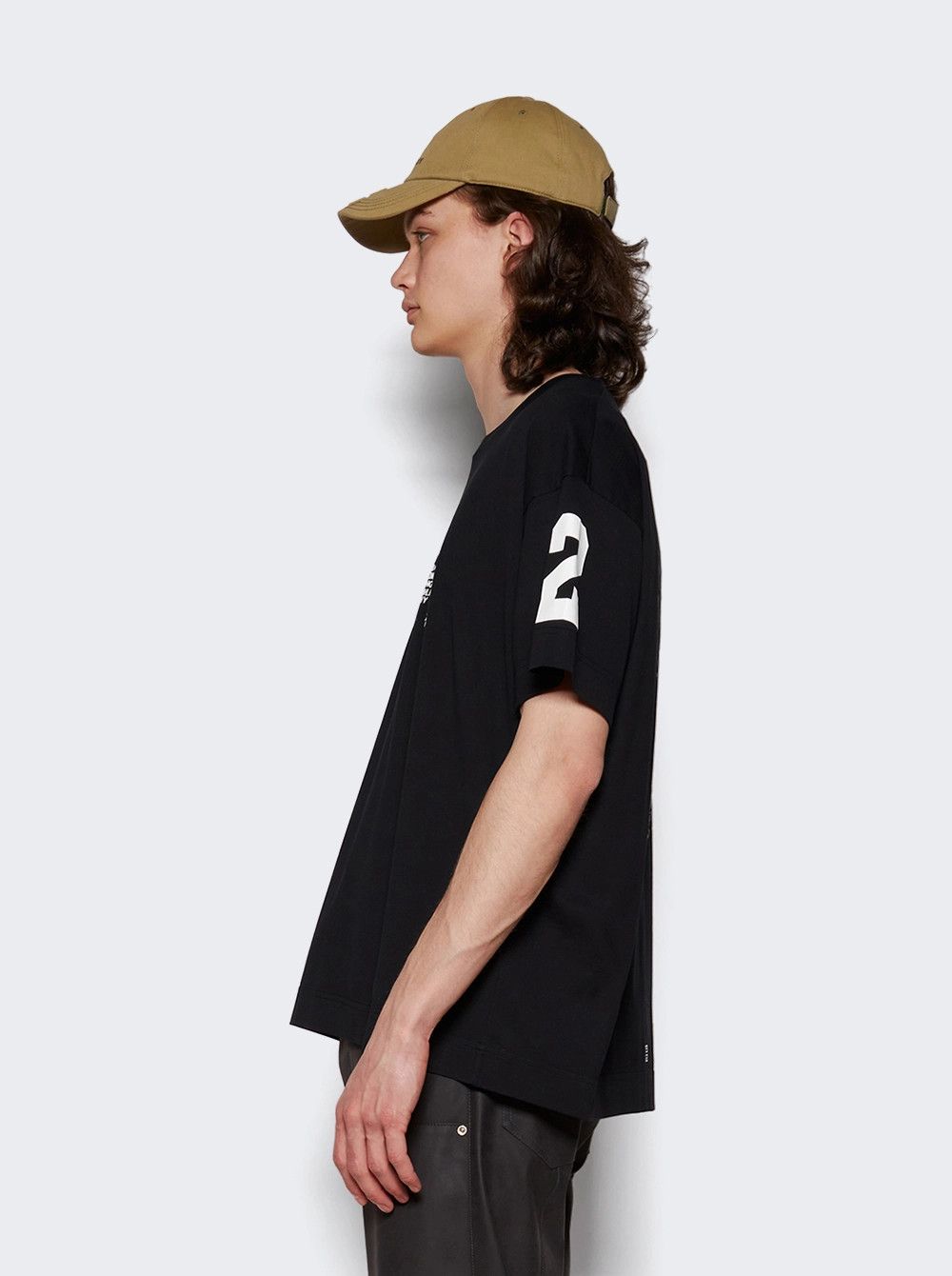 Givenchy o1mle0326 Boxy Short Sleeve Tee Shirt in Black Size US XXL / EU 58 / 5 - 3 Thumbnail