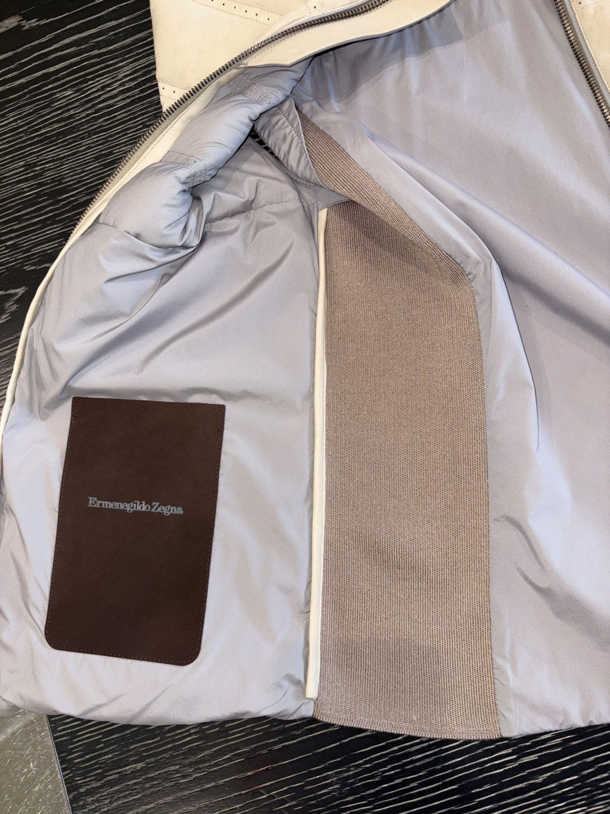 Ermenegildo Zegna Ermenegildo Zegna Suede Leather Sleeveless Vest Size S / US 4 / IT 40 - 4 Thumbnail
