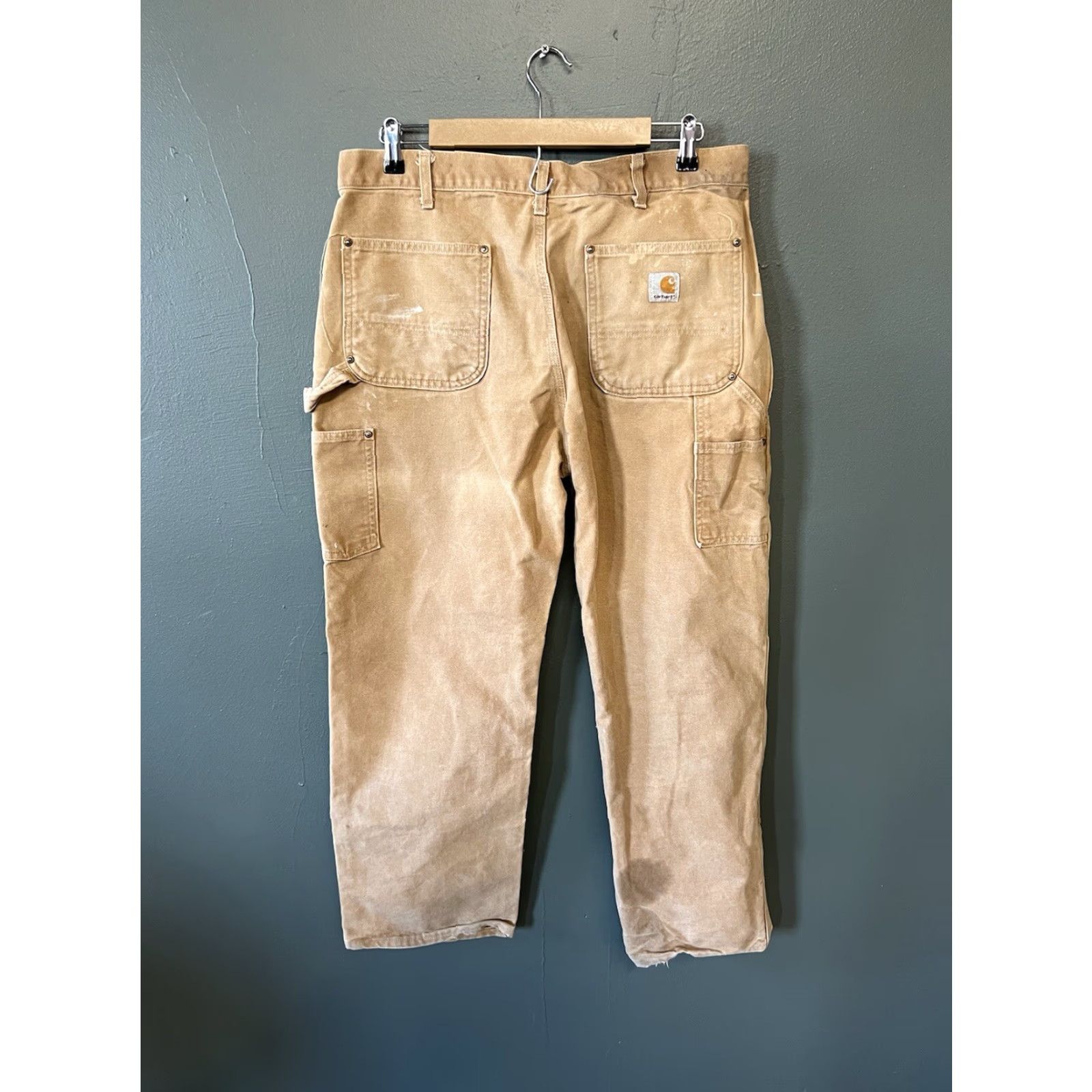 Carhartt Wip Vtg Carhartt B01 Double Front Knee Pants USA MADE Loose Fit Men’s Size 36 x 28 Size US 36 / EU 52 - 2 Thumbnail