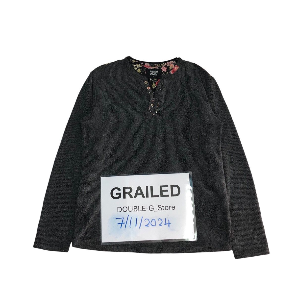 Japanese Brand 📌Vintage Sukajan Long Sleeve T-Shirt Rare Design Size US M / EU 48-50 / 2 - 1 Thumbnail