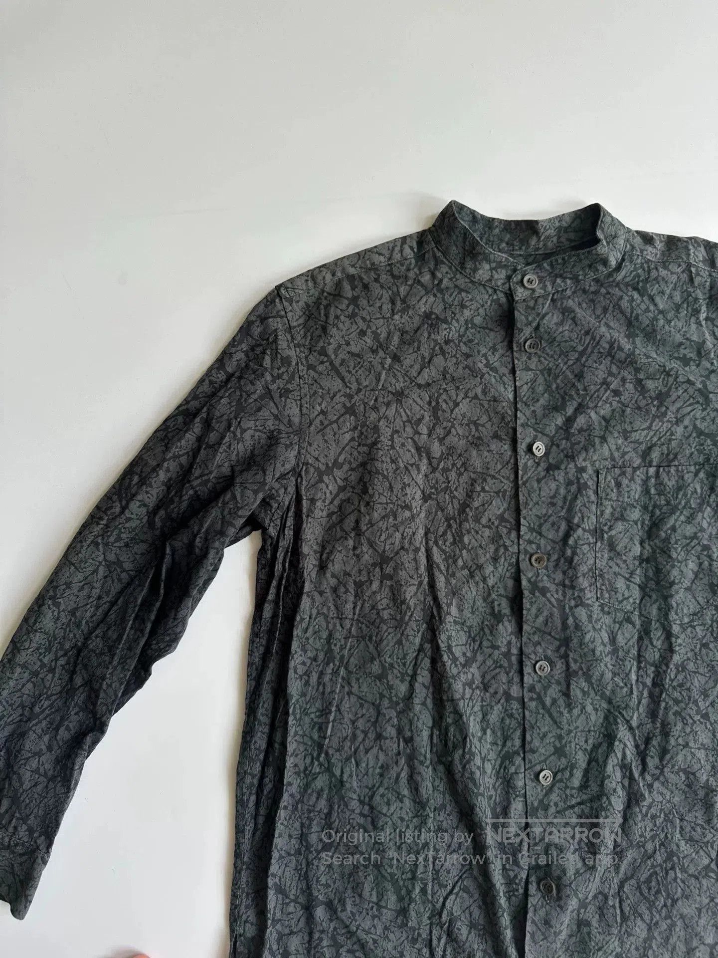 Issey Miyake ISSEY MIYAKE MEN Ink Splatter Shirt. Size US M / EU 48-50 / 2 - 1 Thumbnail