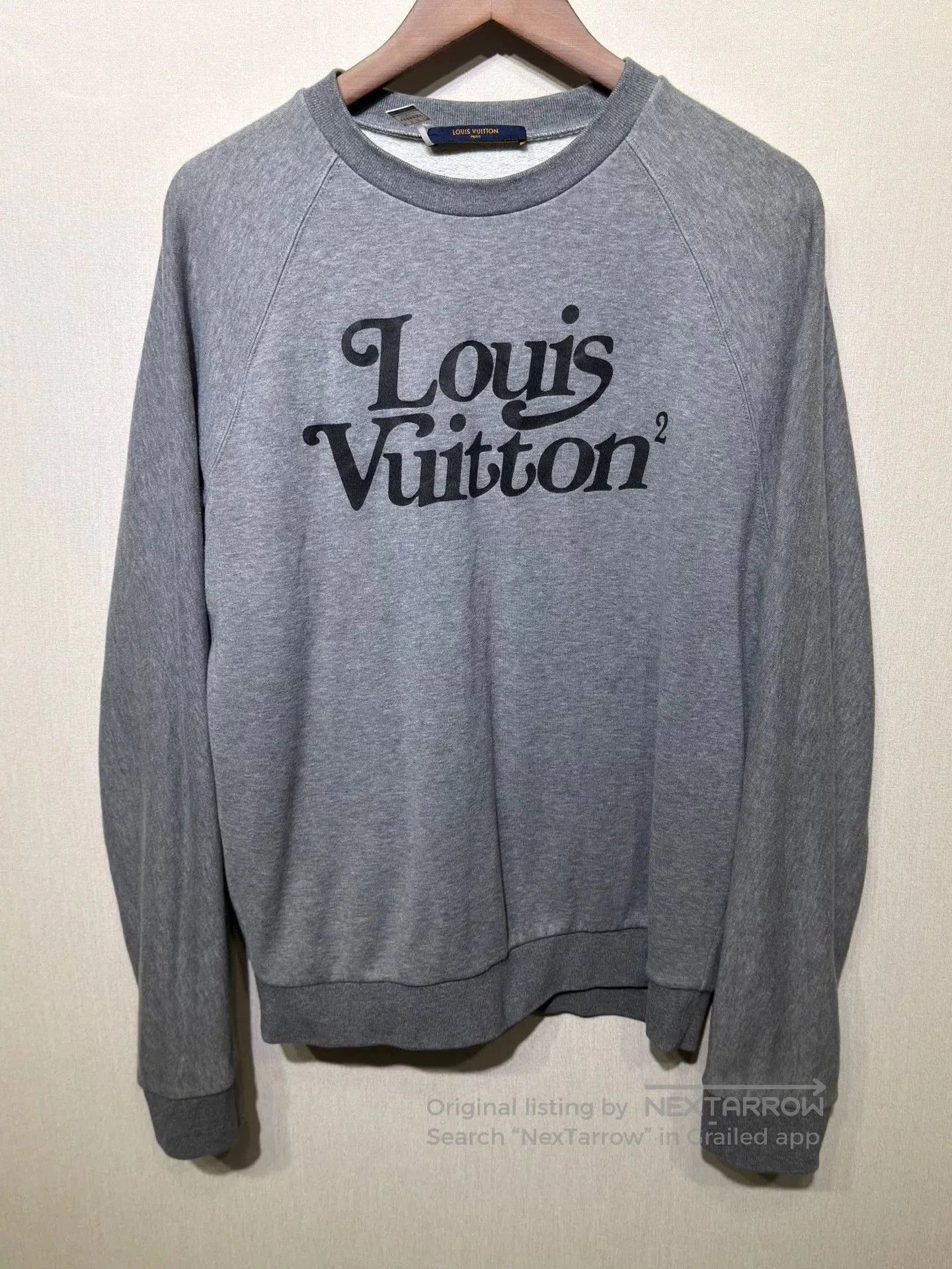 Louis Vuitton Louis Vuitton Nigo Gray Printed Sweatshirt. Size US M / EU 48-50 / 2 - 1 Thumbnail