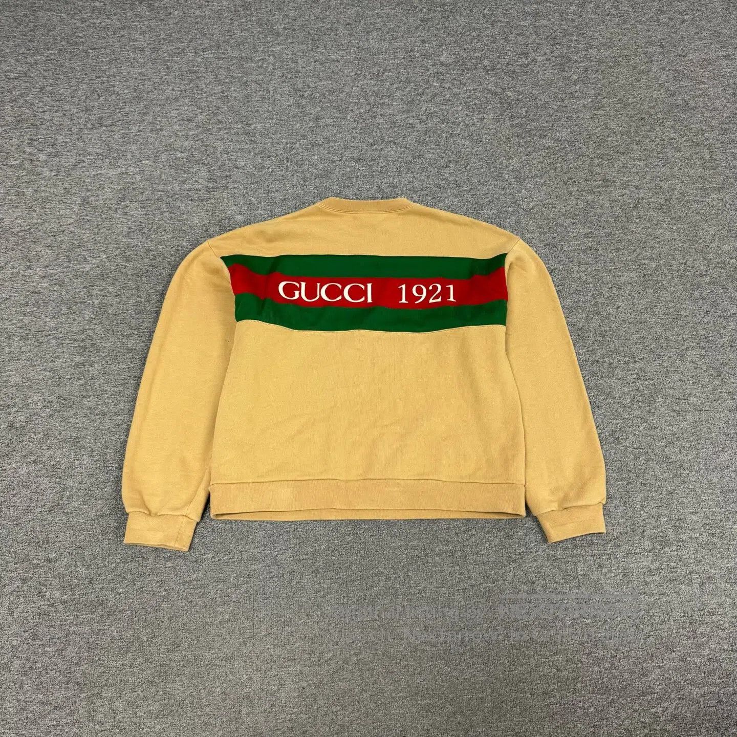 Gucci Guicci Red and green stripes, 1921, hoodie sweatshirt| Size US S / EU 44-46 / 1 - 1 Thumbnail