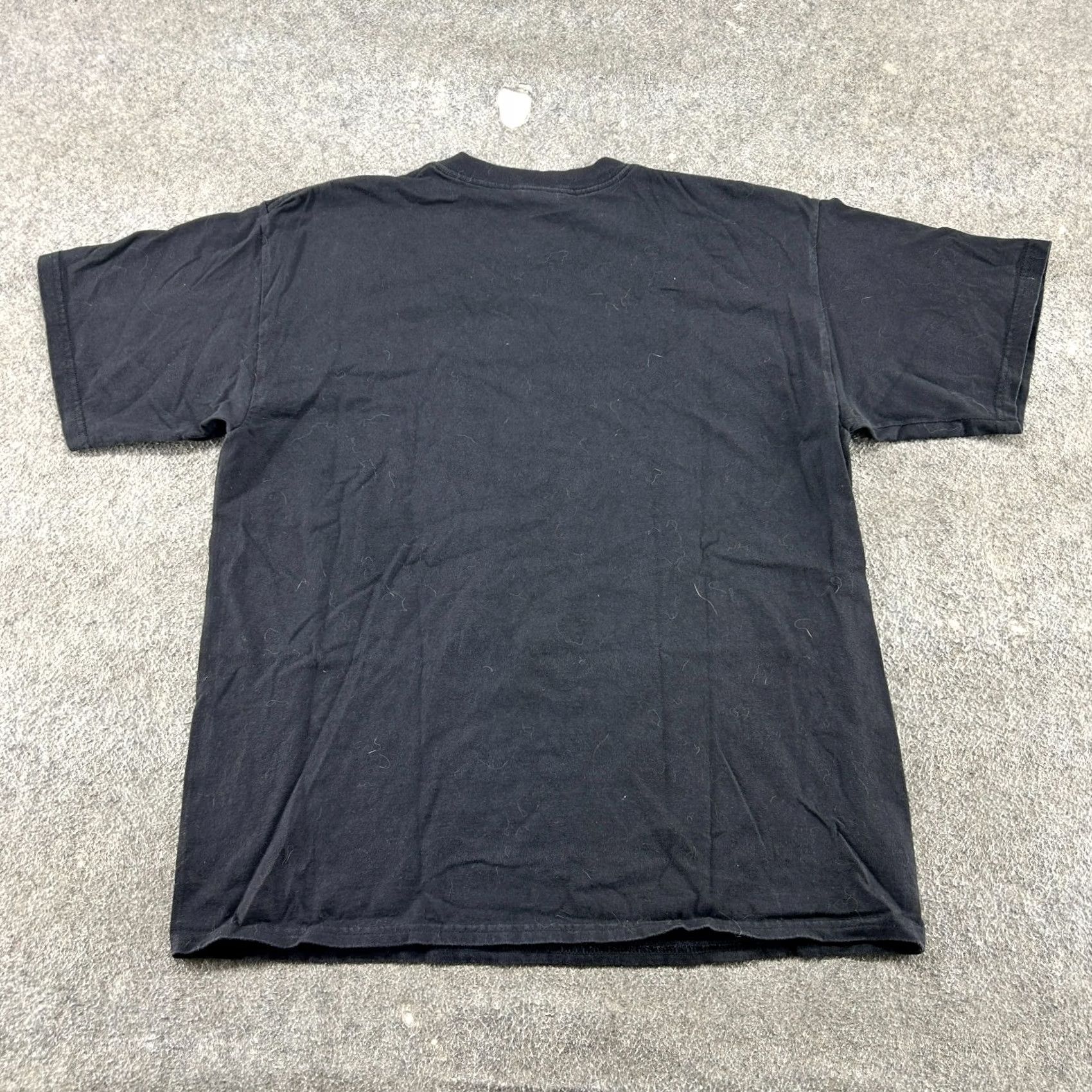 Gildan VINTAGE I Hear Voices Shirt Mens XL Black 90s Logo Crew Neck Short Sleeve T-Shirt Gildan Size US XL / EU 56 / 4 - 3 Thumbnail