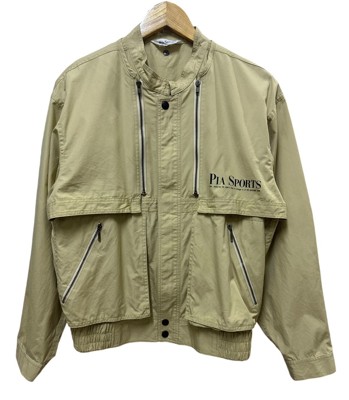 Japanese Brand × Vintage Vintage Racing Pia Sports Bomber Jacket Size US M / EU 48-50 / 2 - 1 Thumbnail