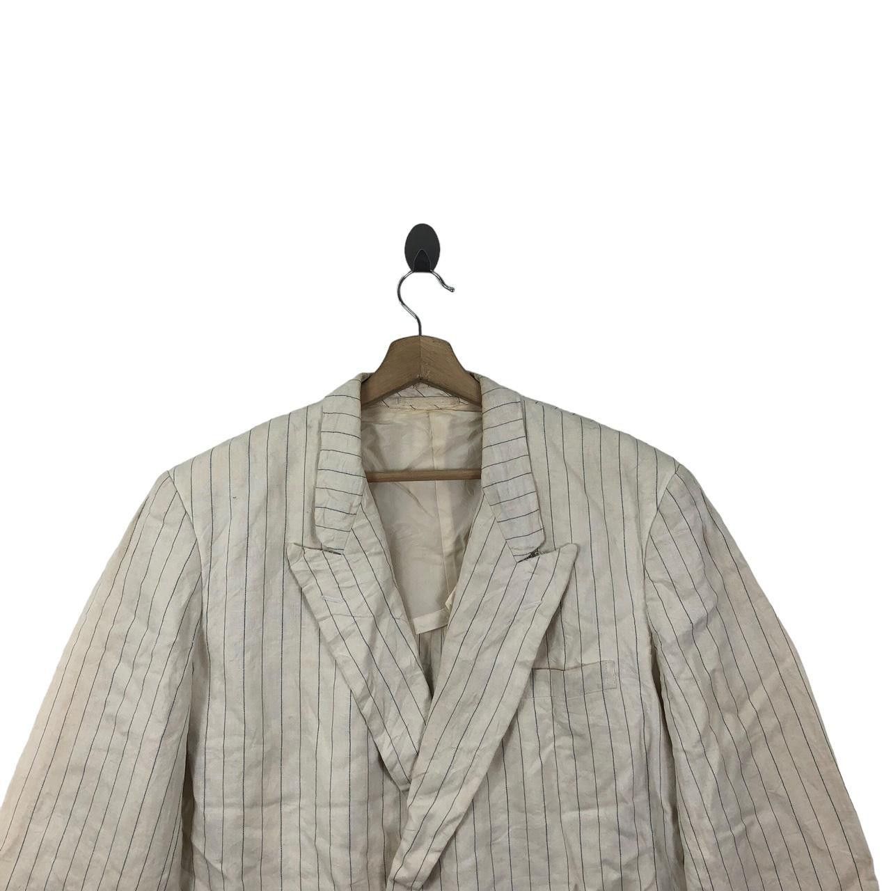 Comme des Garcons Vintage COMME DES GARCONS HOMME Double Breasted Blazer Coat Size 44R - 3 Thumbnail