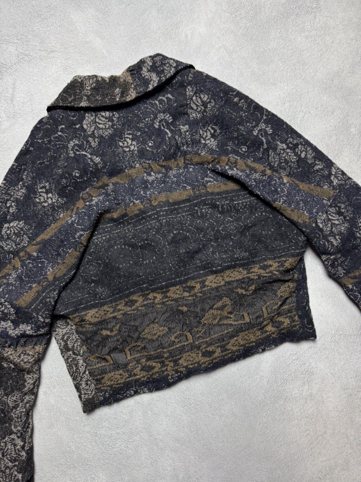 Annette Gortz Annette Gortz Floral Pattern Wool Blazer Jacket Size M / US 6-8 / IT 42-44 - 9 Thumbnail