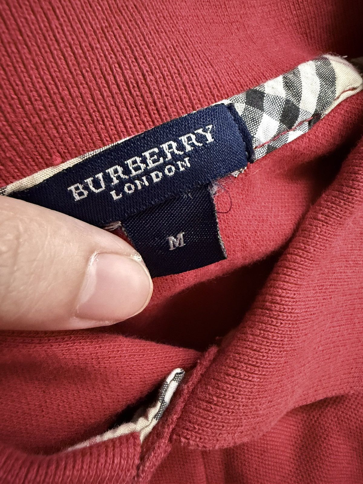 Burberry Vintage Burberry London Short Sleeve Collar Shirt Size US M / EU 48-50 / 2 - 12 Thumbnail