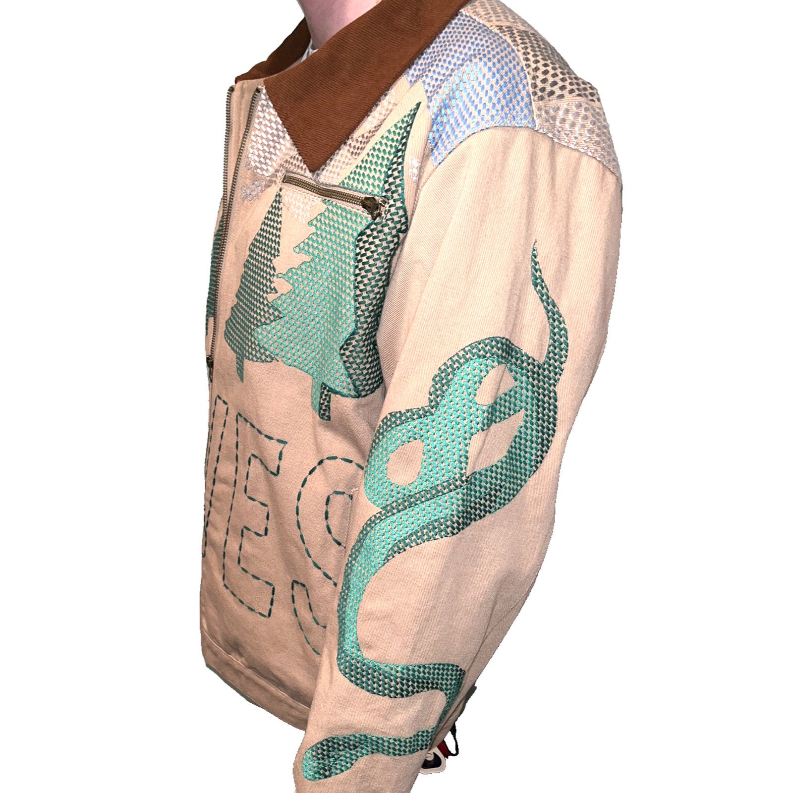 Other Reves Duck Canvas Camp Trucker Jacket XL NWOT MSRP $260 Size US XL / EU 56 / 4 - 8 Thumbnail