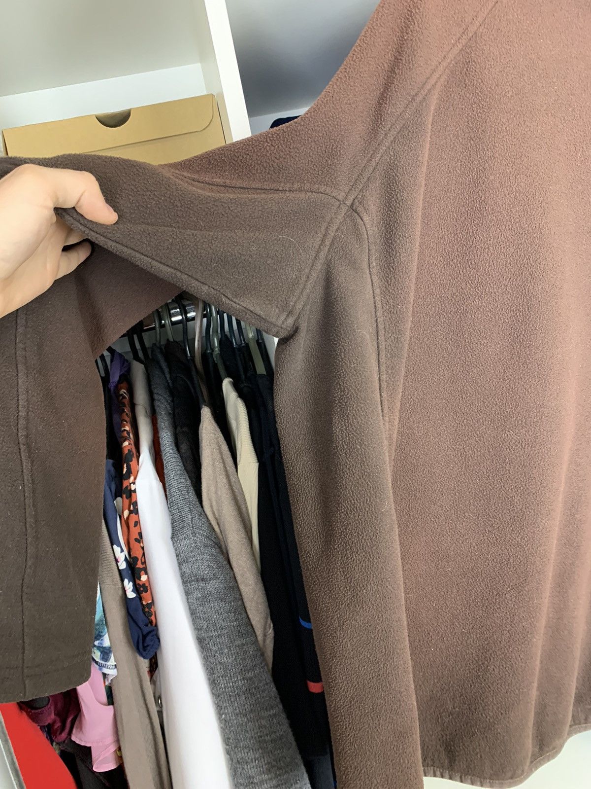 The North Face × Vintage Vintage The North Face Sun Faded Brown Fleece Size US XL / EU 56 / 4 - 19 Thumbnail