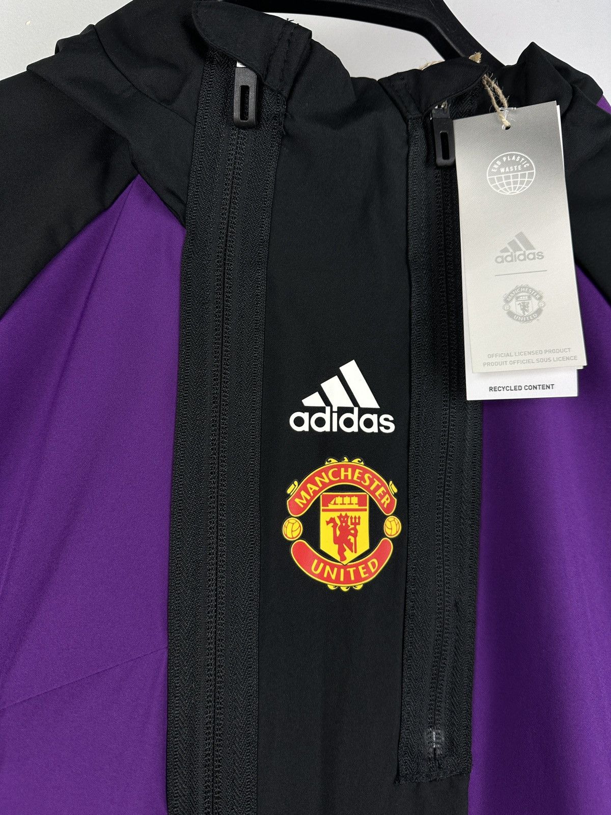 Adidas NEW🏷️ Manchester United Training Soccer Jacket Size US XS / EU 42 / 0 - 10 Thumbnail