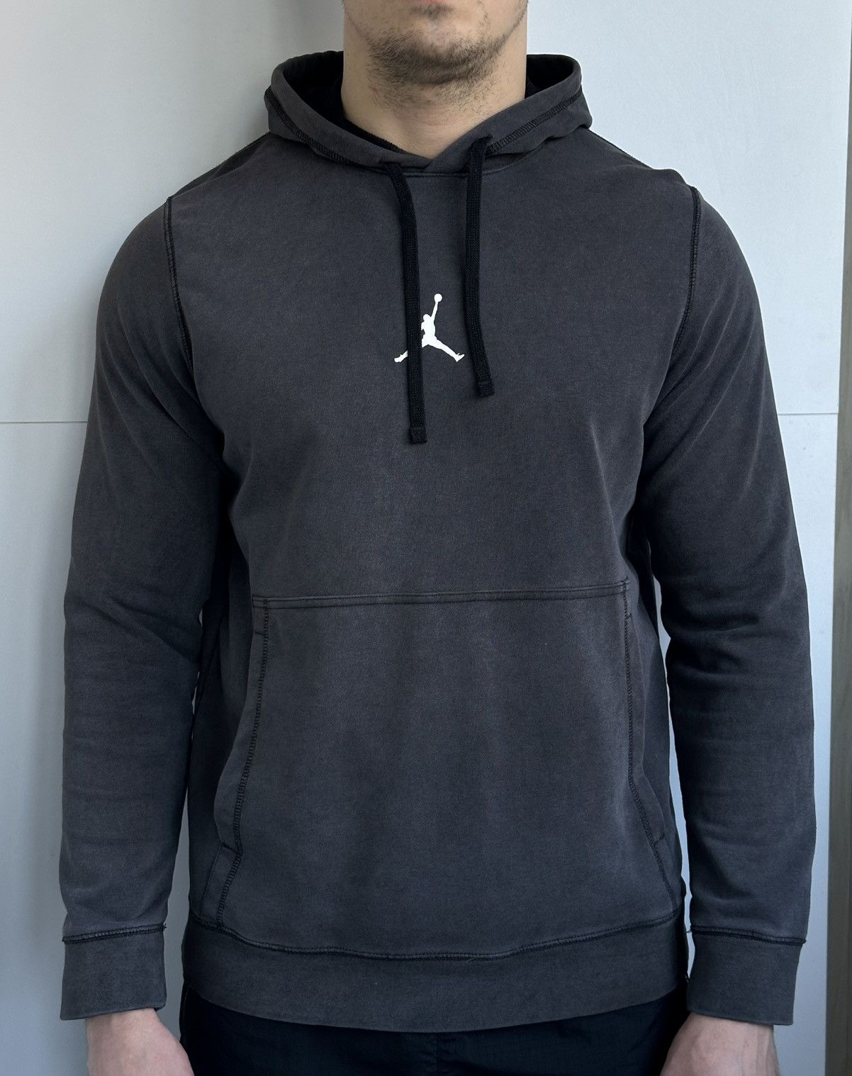 Nike Nike Air Jordan Jumpman Dri-FIT Hoodie Men's Size M Gray Size US M / EU 48-50 / 2 - 1 Thumbnail