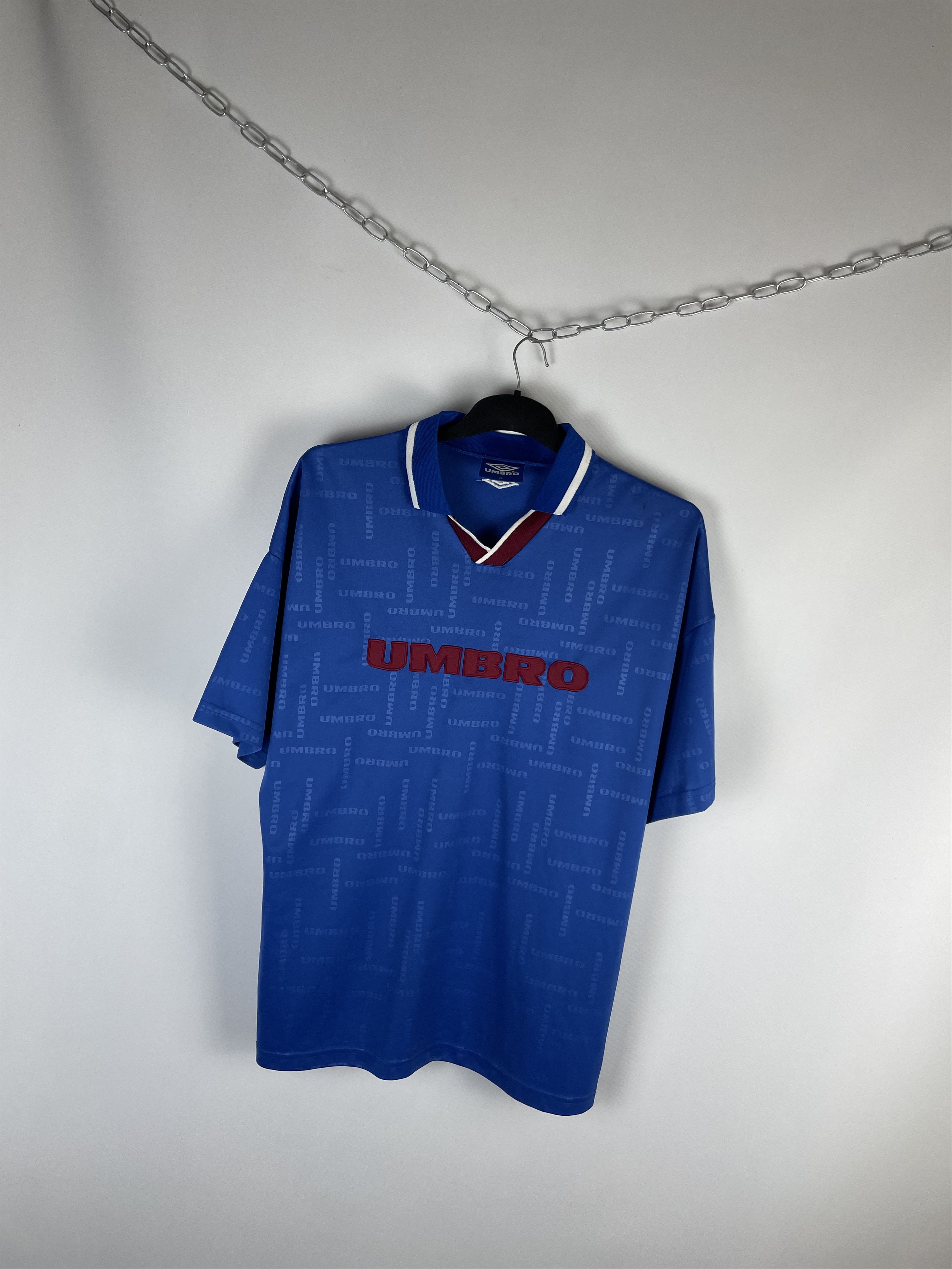 Umbro × Vintage Vintage Umbro Soccer Jerseys Tee Size US XL / EU 56 / 4 - 2 Thumbnail