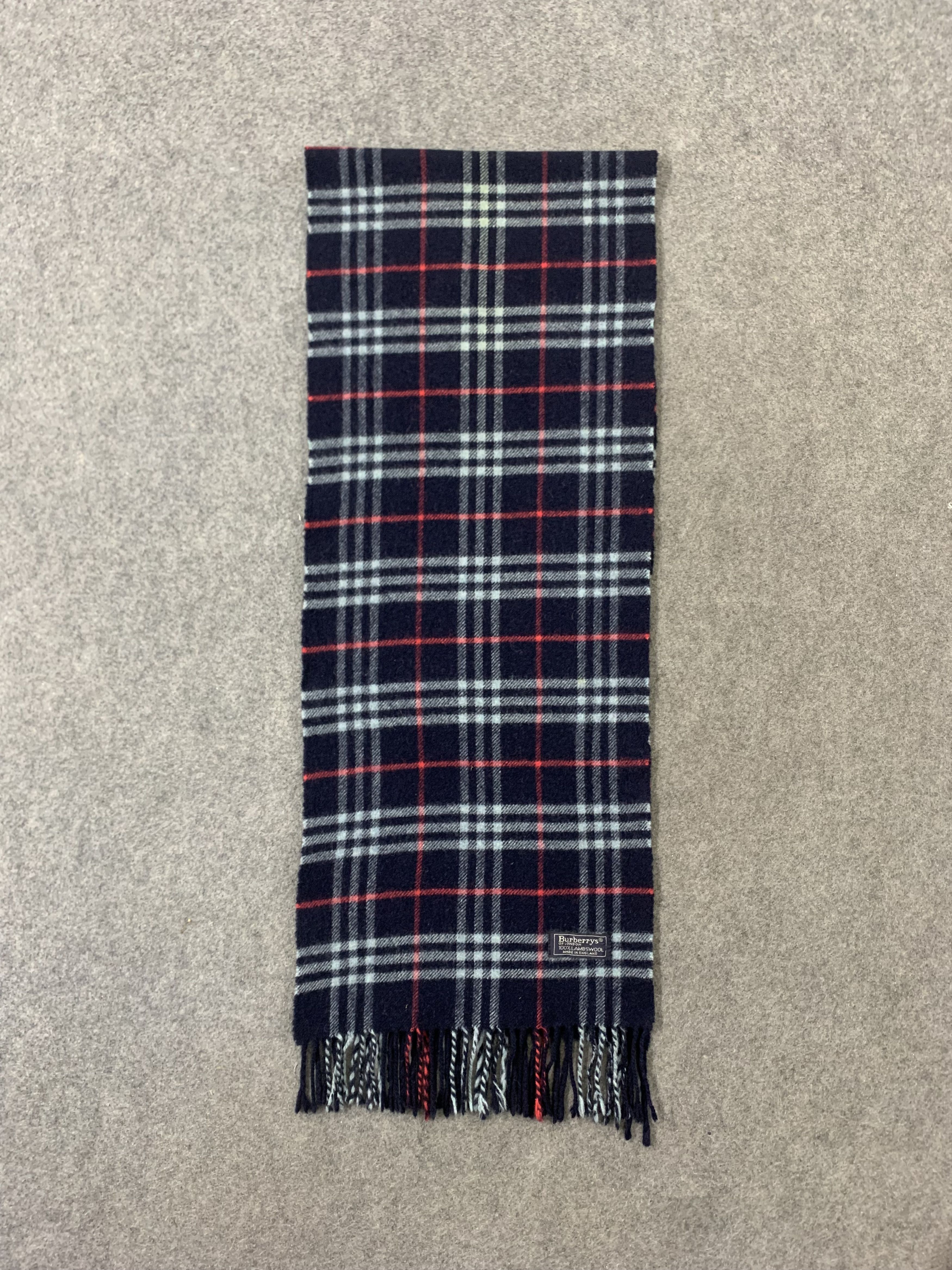 Burberry Burberry Scarf Wool Muffler Neck Wrap BL9308 Size ONE SIZE - 2 Thumbnail