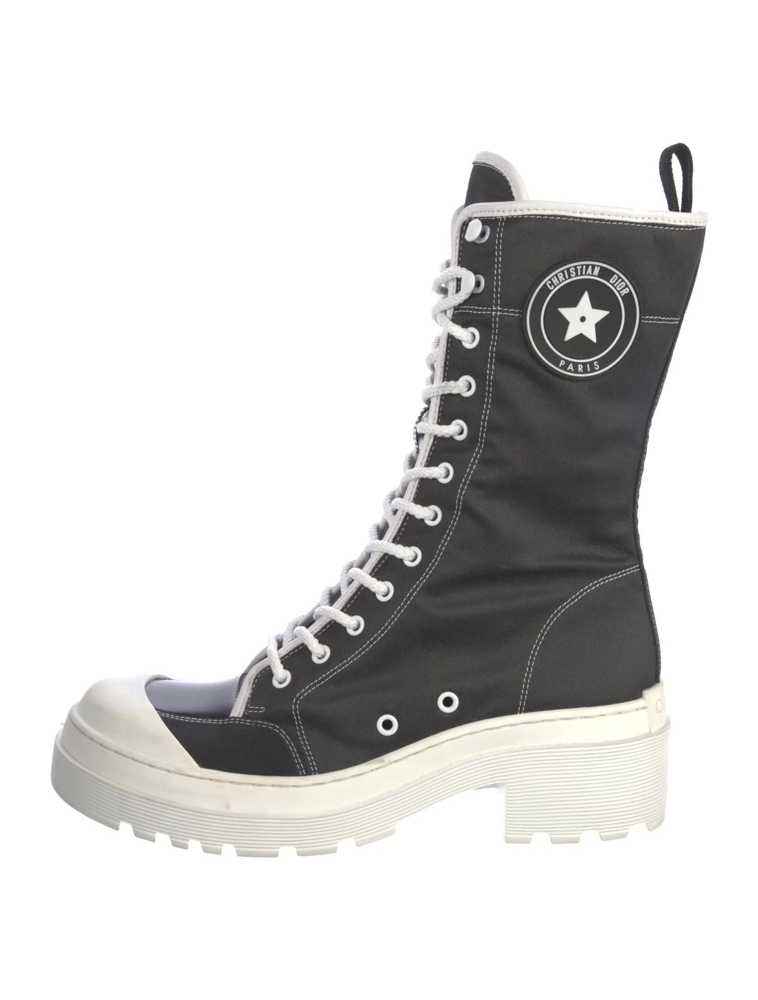 image of Dior O1Bcso1Str0224 Rise Boots In Black, Women's (Size 5)