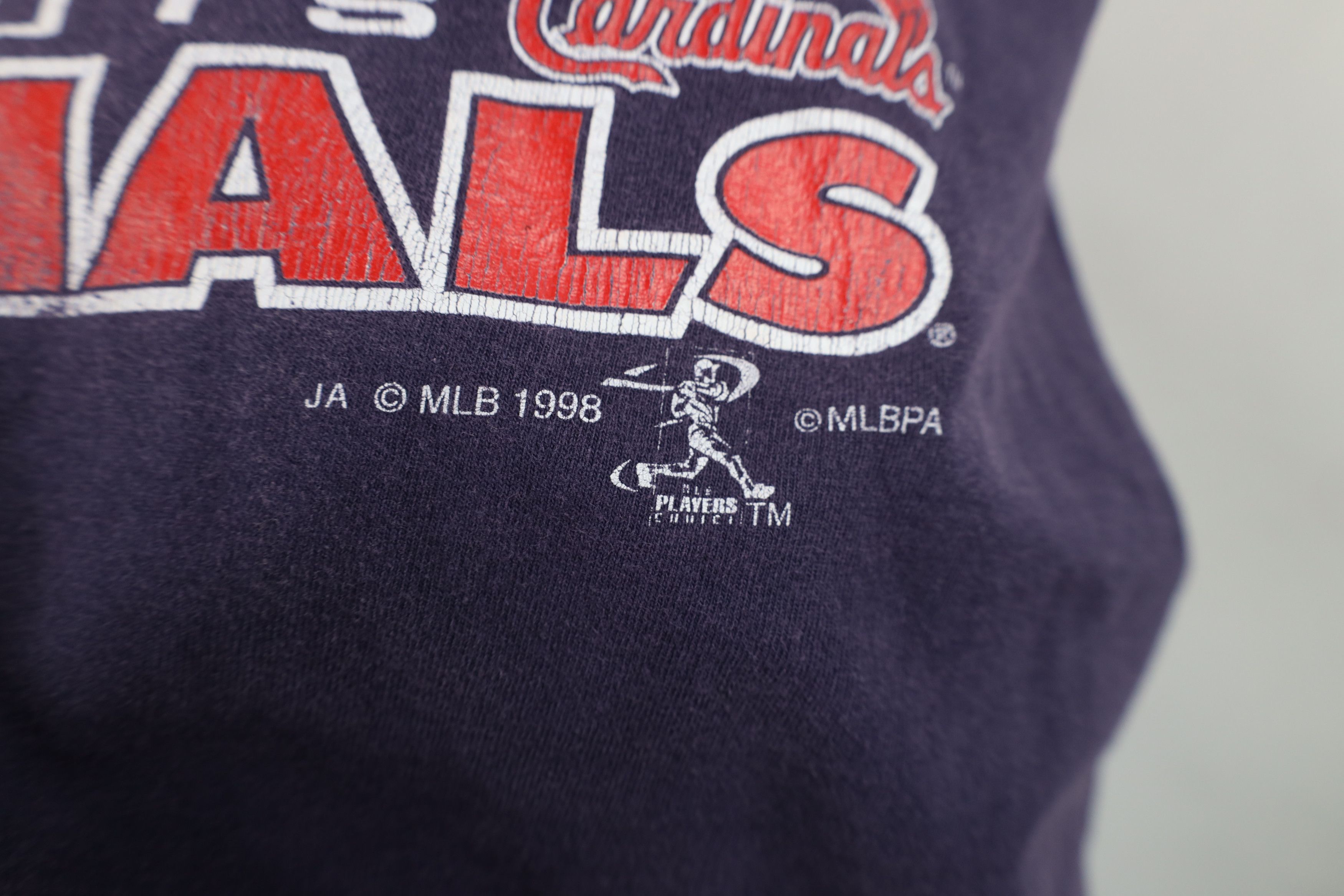 Vintage Vintage 90s Home Run King St Louis Cardinals T-Shirt Size US L / EU 52-54 / 3 - 12 Thumbnail