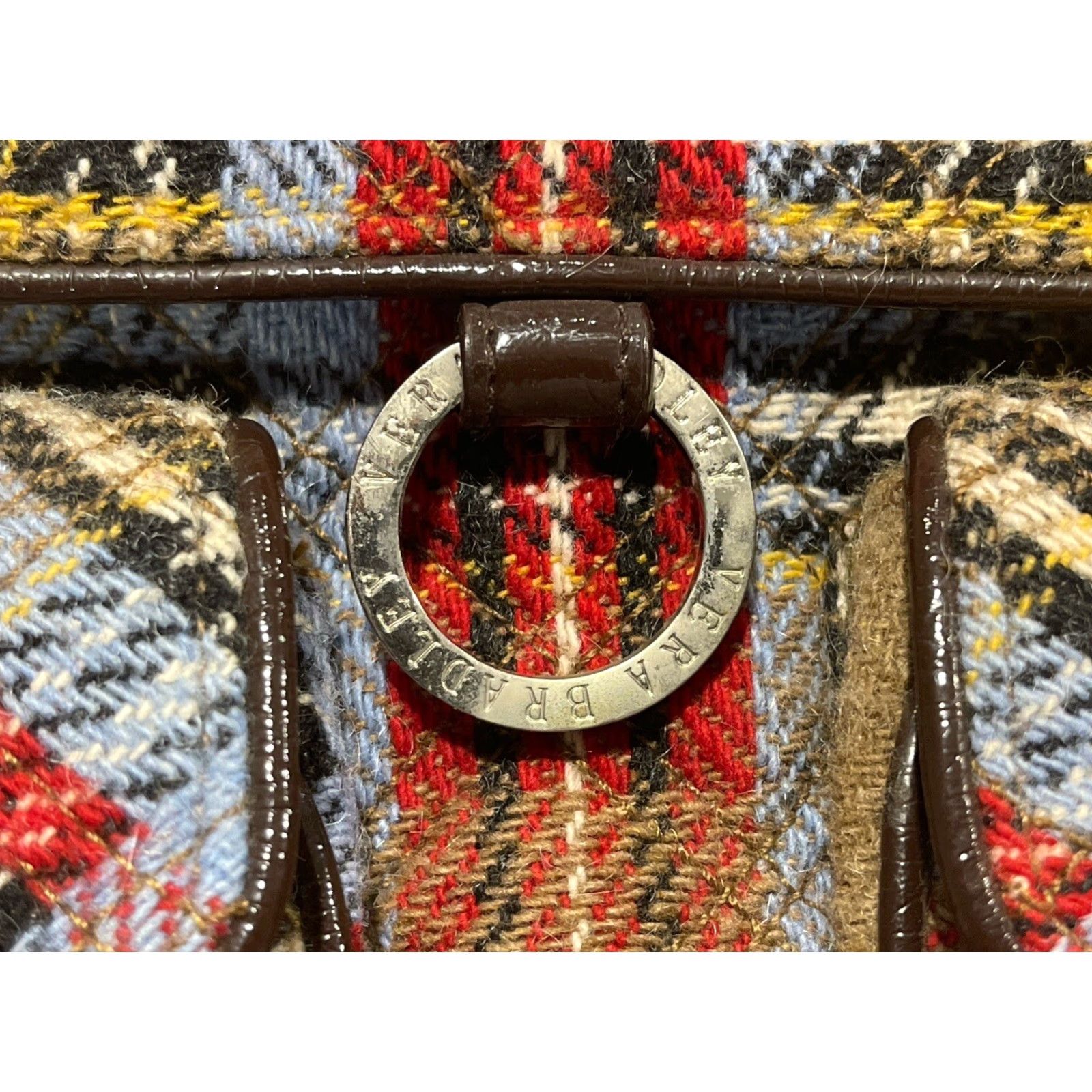 Vera Bradley Vera Bradley Women’s Medium Wool Plaid Crossbody Shoulder Bag Casual MultiColor Size ONE SIZE - 4 Thumbnail