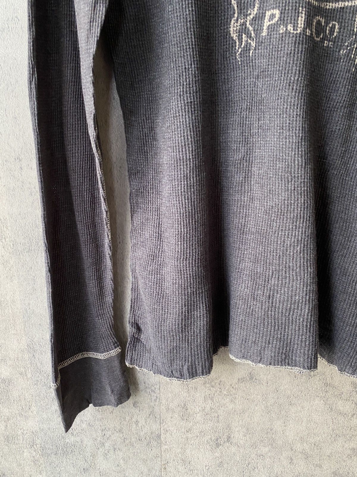 Polo Ralph Lauren Polo Ralph Lauren Distressed Faded Long Sleeve Thermal Shirt Size US M / EU 48-50 / 2 - 5 Thumbnail