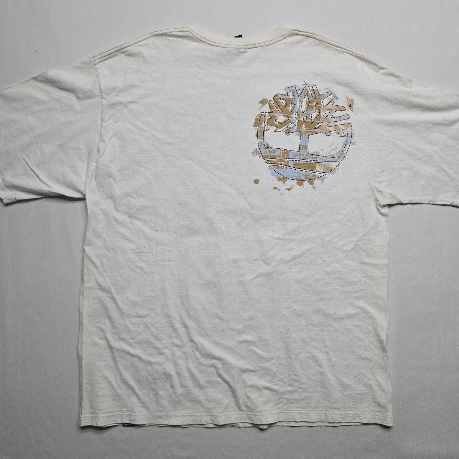 Timberland Vintage Timberland Shirt XL White Logo Tee Y2K Streewear Size US XL / EU 56 / 4 - 7 Thumbnail