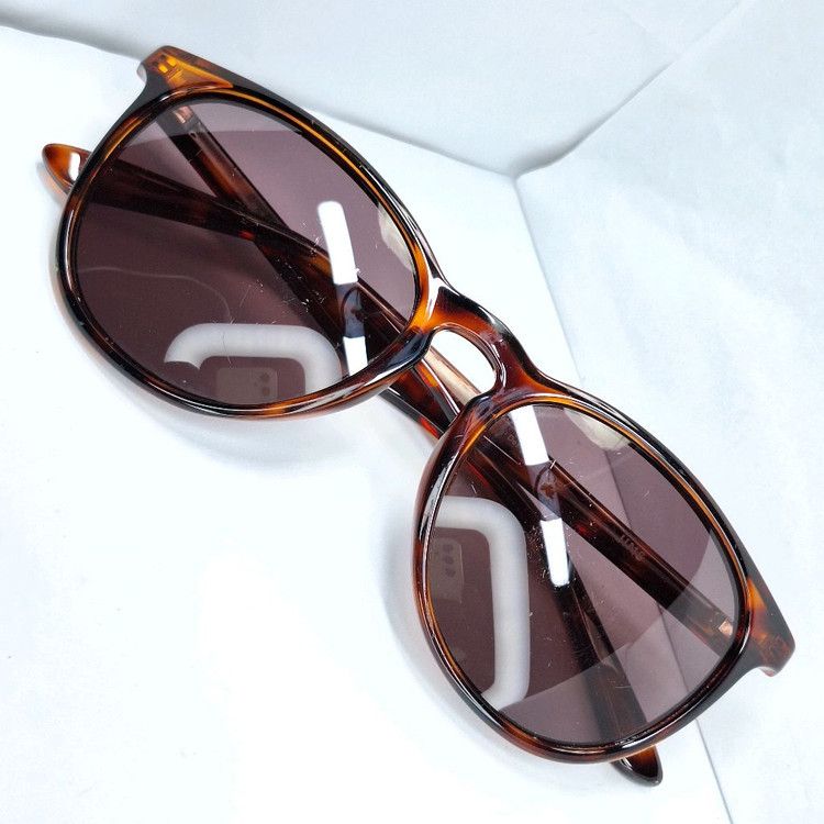 JINS JINS MRF-17S-830 Wellington Sunglasses Brown Demi Tortoise Size ONE SIZE - 1 Thumbnail
