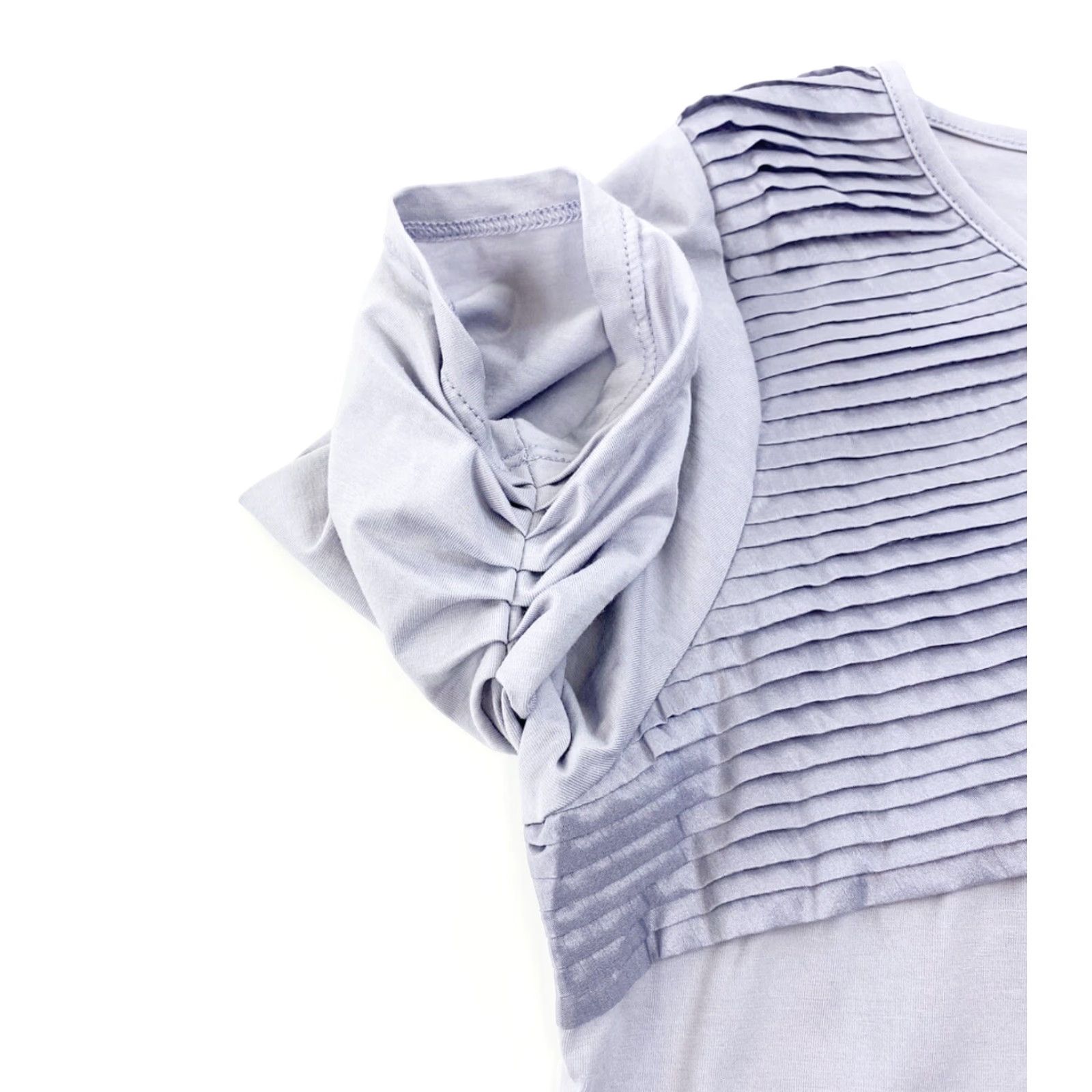 Banana Republic Banana Republic Shirt Womens XS Gray Short Sleeve Top Stretch Size XS / US 0-2 / IT 36-38 - 4 Thumbnail