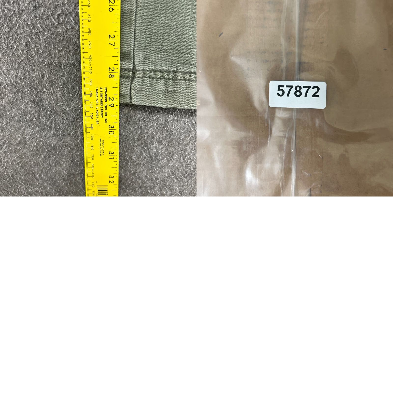 Vintage 5.11 Tactical Mens Cargo Pants 32x29 Green Utility Pockets Straight Leg Cotton Baggy Size US 32 / EU 48 - 9 Thumbnail