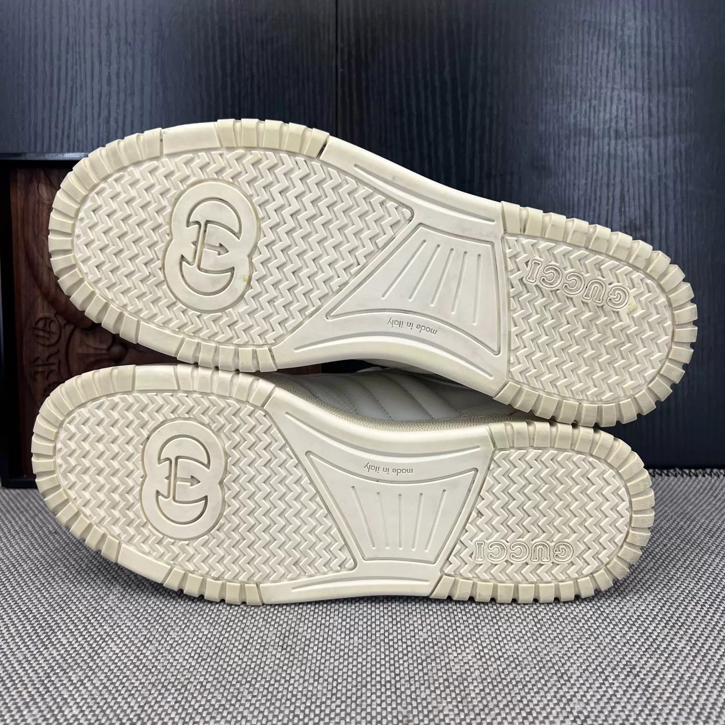 Gucci GUCCI Re-Web 24SS White Green Red 7.5 UK/ 41.5 EU Size US 8.5 / EU 41-42 - 6 Thumbnail