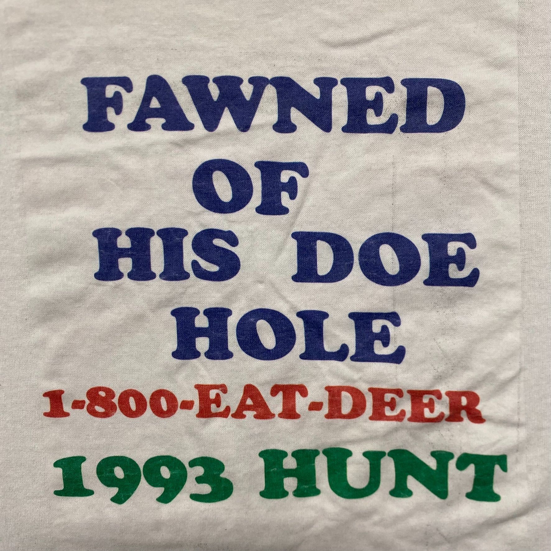 Brockum Vintage 90s Redneck Deer Hunting Single Stitch T-Shirt Size US XL / EU 56 / 4 - 7 Thumbnail