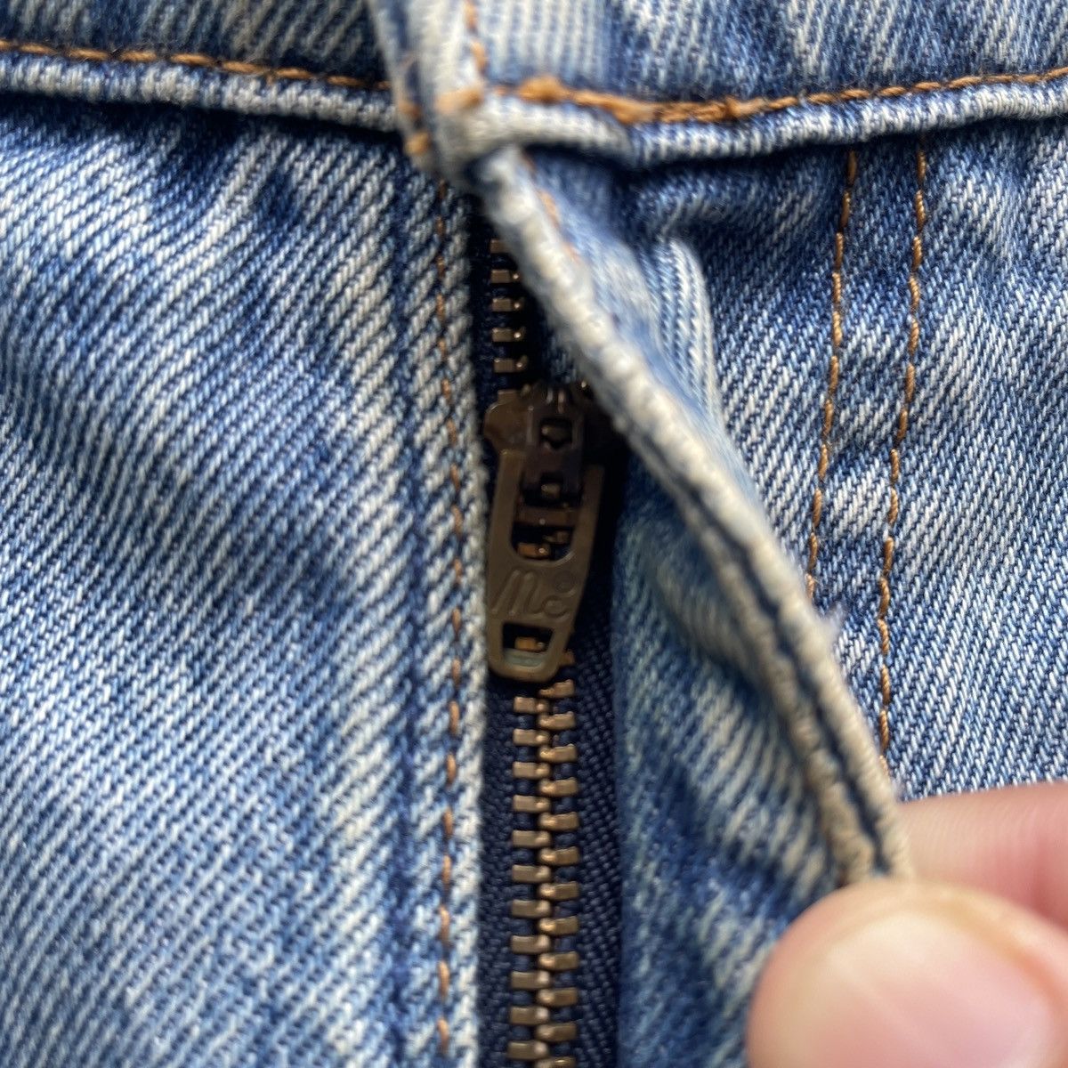 Japanese Brand Vintage MC Jeans Rusty Denim Faded Distressed Pants W35 Size US 35 - 7 Thumbnail