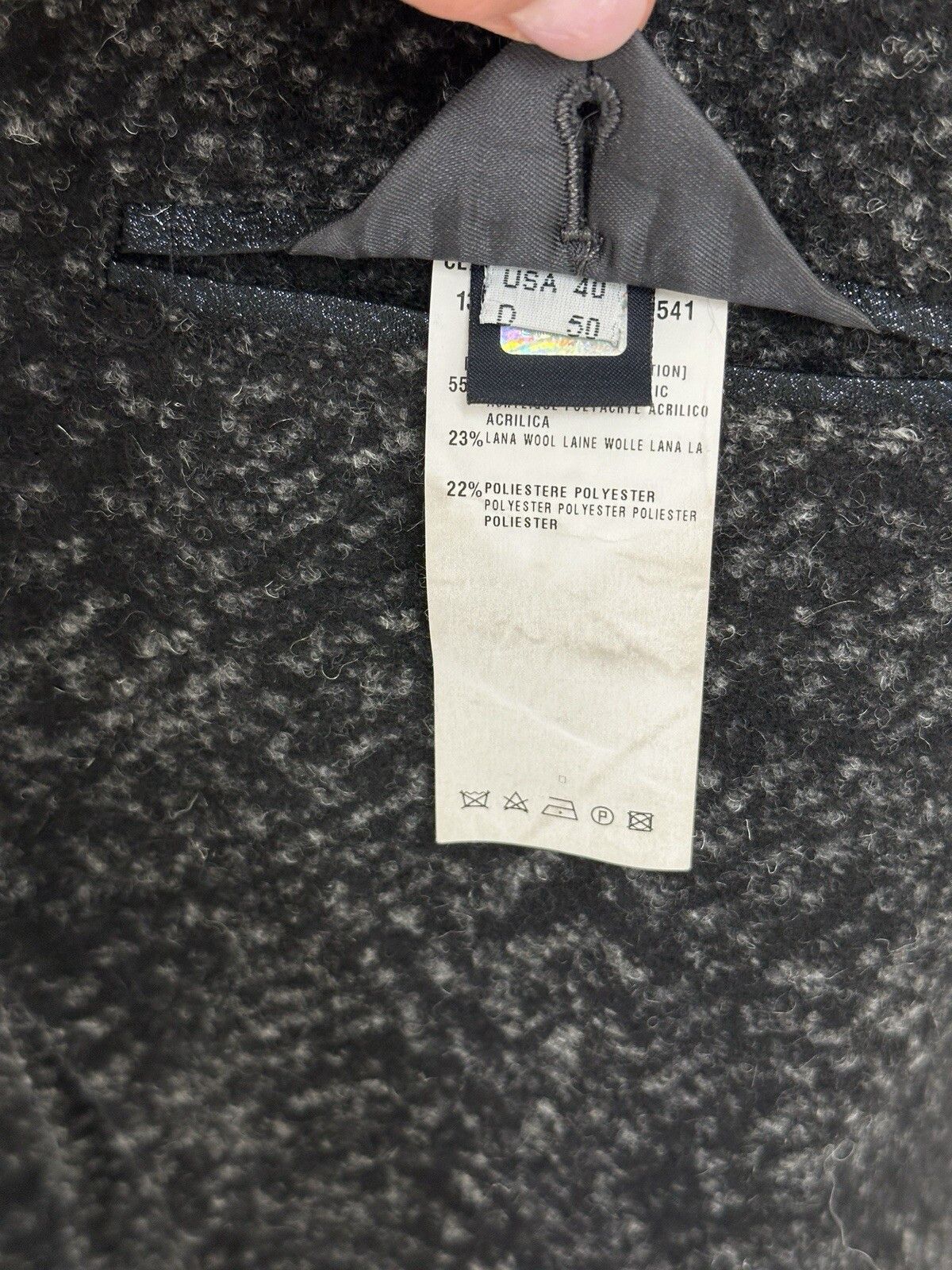 Roberto Cavalli DDP Roberto Cavalli Class Blazer Mens Coat Jacket Wool Blend Size 38R - 16 Thumbnail