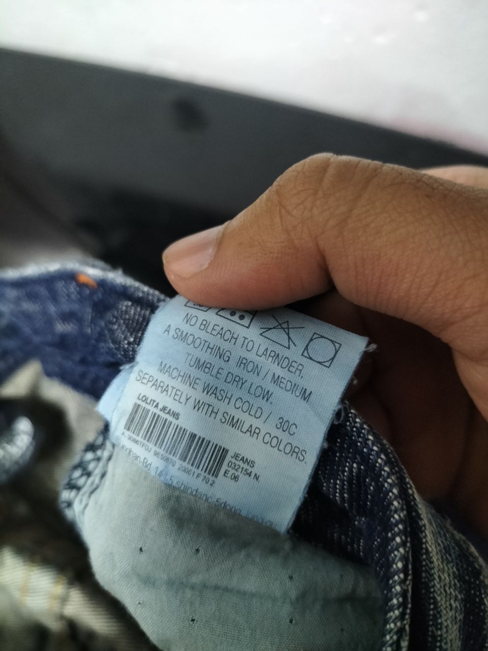If Six Was Nine FLARE LOLITA Rare Faded distressed Jeans Size 28" / US 6 / IT 42 - 15 Thumbnail