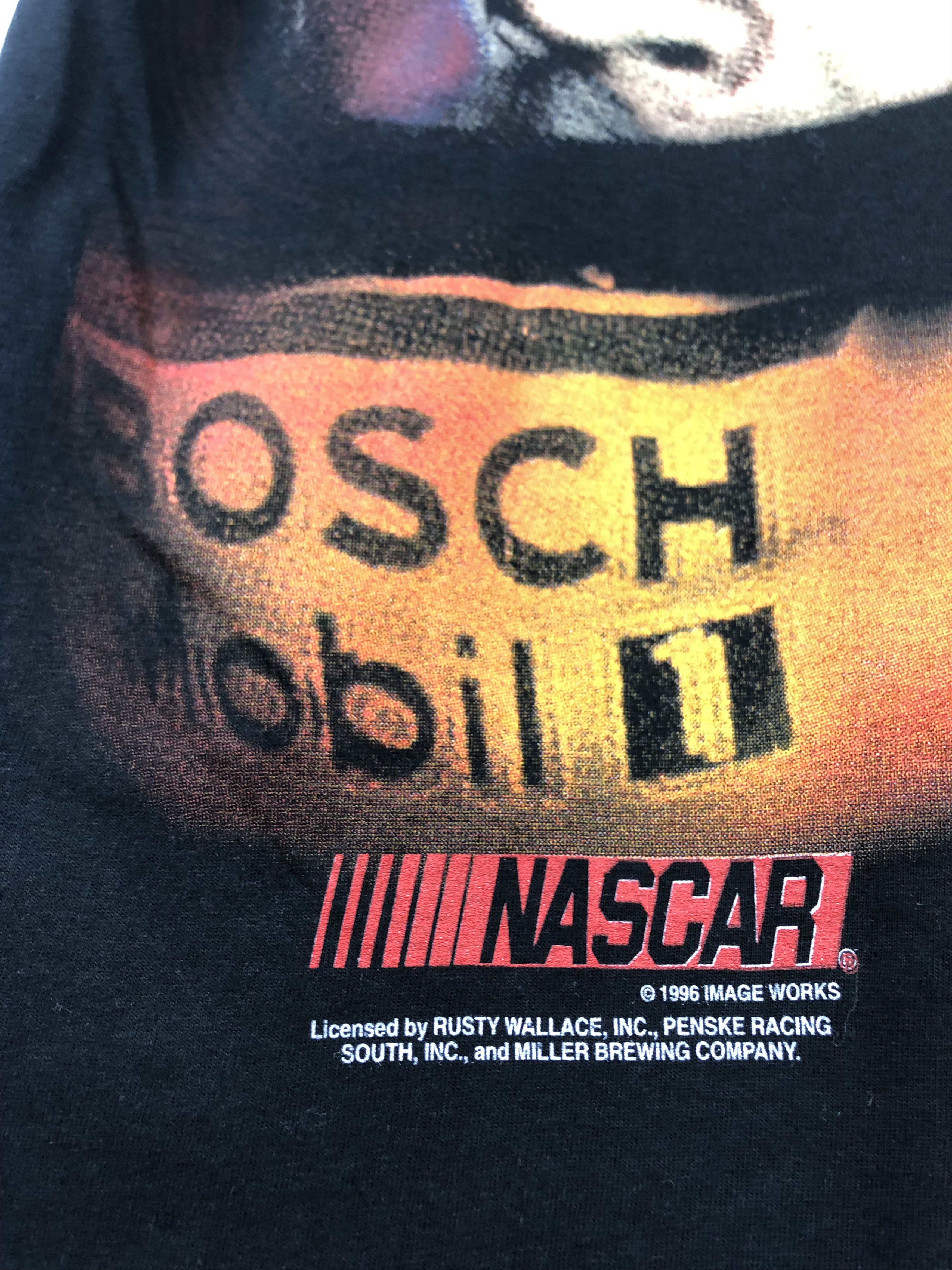 Vintage Vintage Rusty Wallace Shirt Rocket Nascar Miller Racing Tee Size US M / EU 48-50 / 2 - 13 Thumbnail