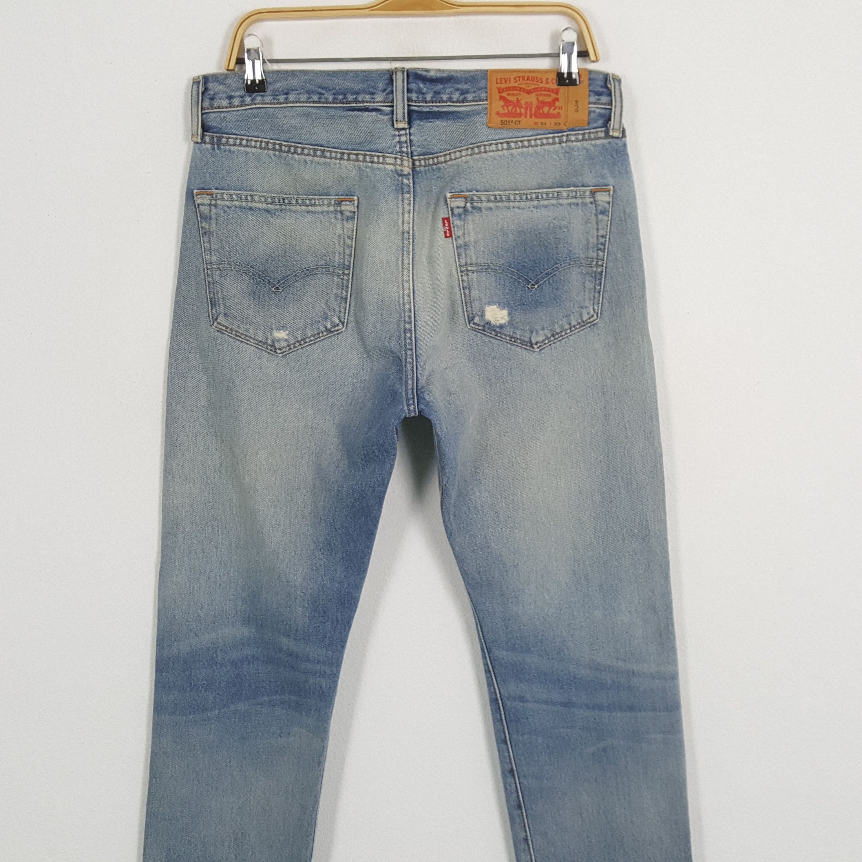 Levi's × Levi's Vintage Clothing × Vintage Vintage LEVI'S 501 Kurt Cobain Distressed Style Jeans Size US 32 / EU 48 - 5 Thumbnail
