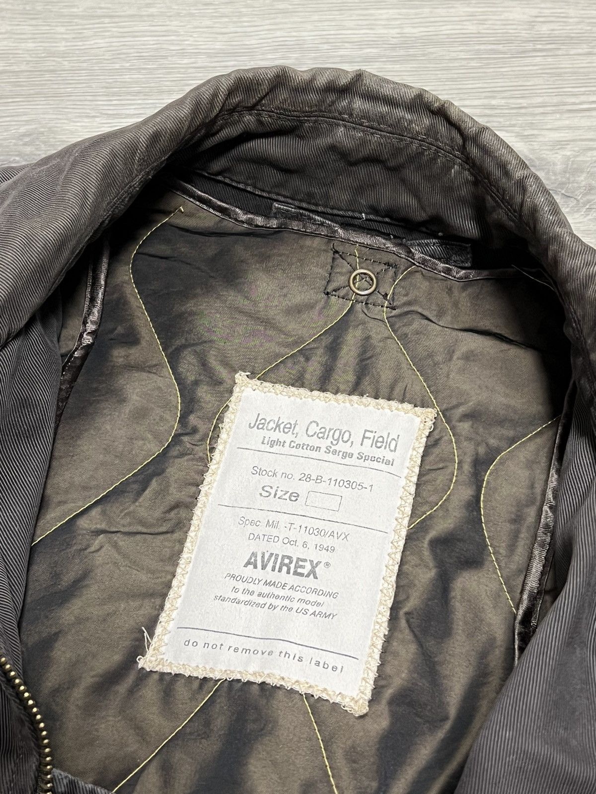 Avirex Avirex Cargo Field US Army jacket 1949 Size US L / EU 52-54 / 3 - 7 Thumbnail