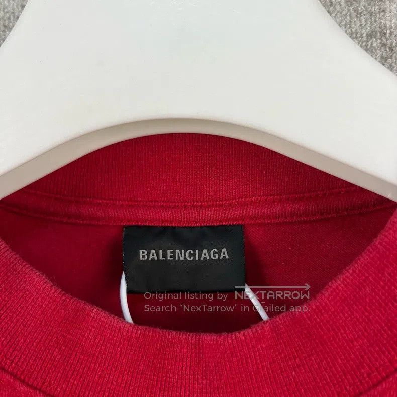 Balenciaga Balenciaga Alphabet Printed Round Neck Pullover Short-Slee Size US S / EU 44-46 / 1 - 4 Thumbnail