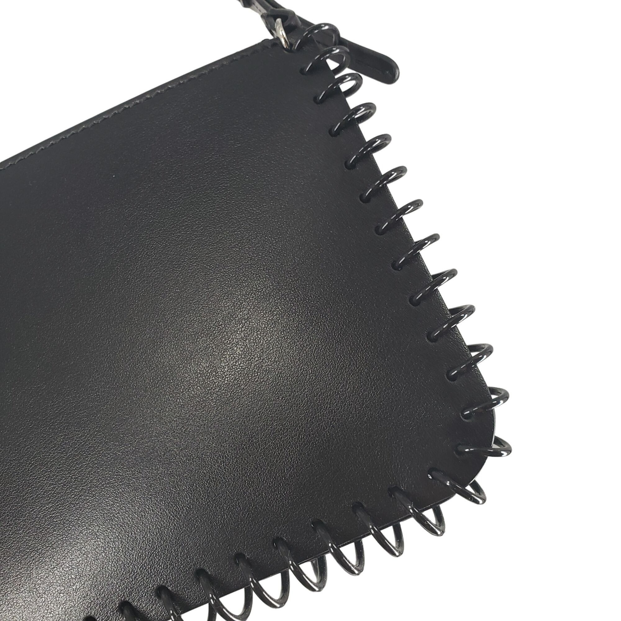 Coperni NEW Coperni Spiral Pochette Bag Black Silver Mini Shoulder P Size ONE SIZE - 9 Thumbnail