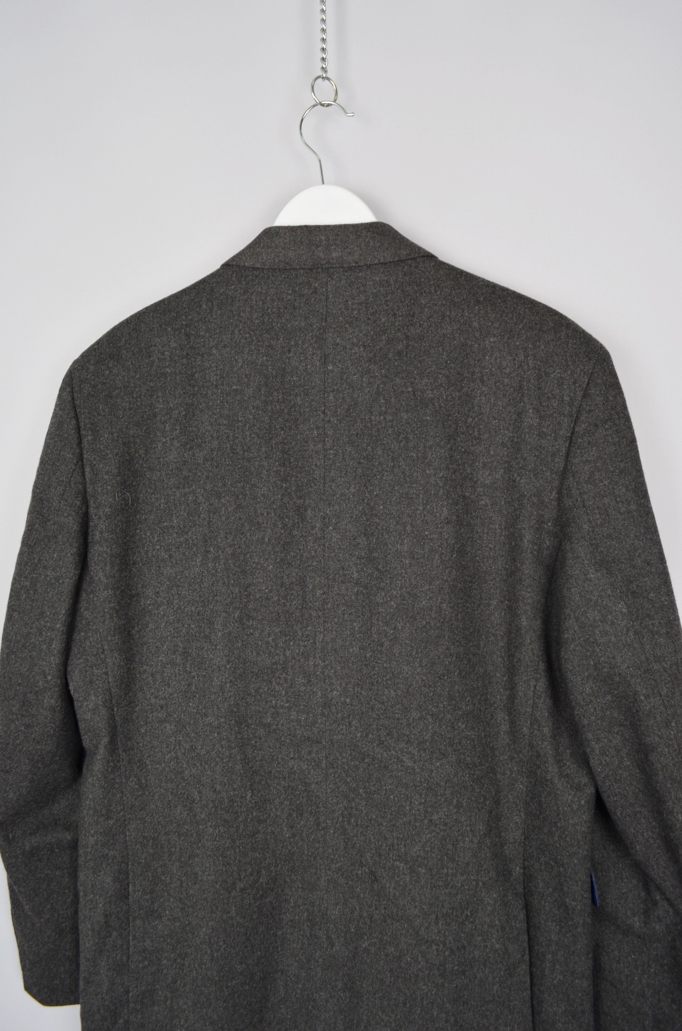 DAKS × Designer DAKS London Vintage Wool Dobuel Breasted Jacket US40/EU50 Size 40R - 4 Thumbnail