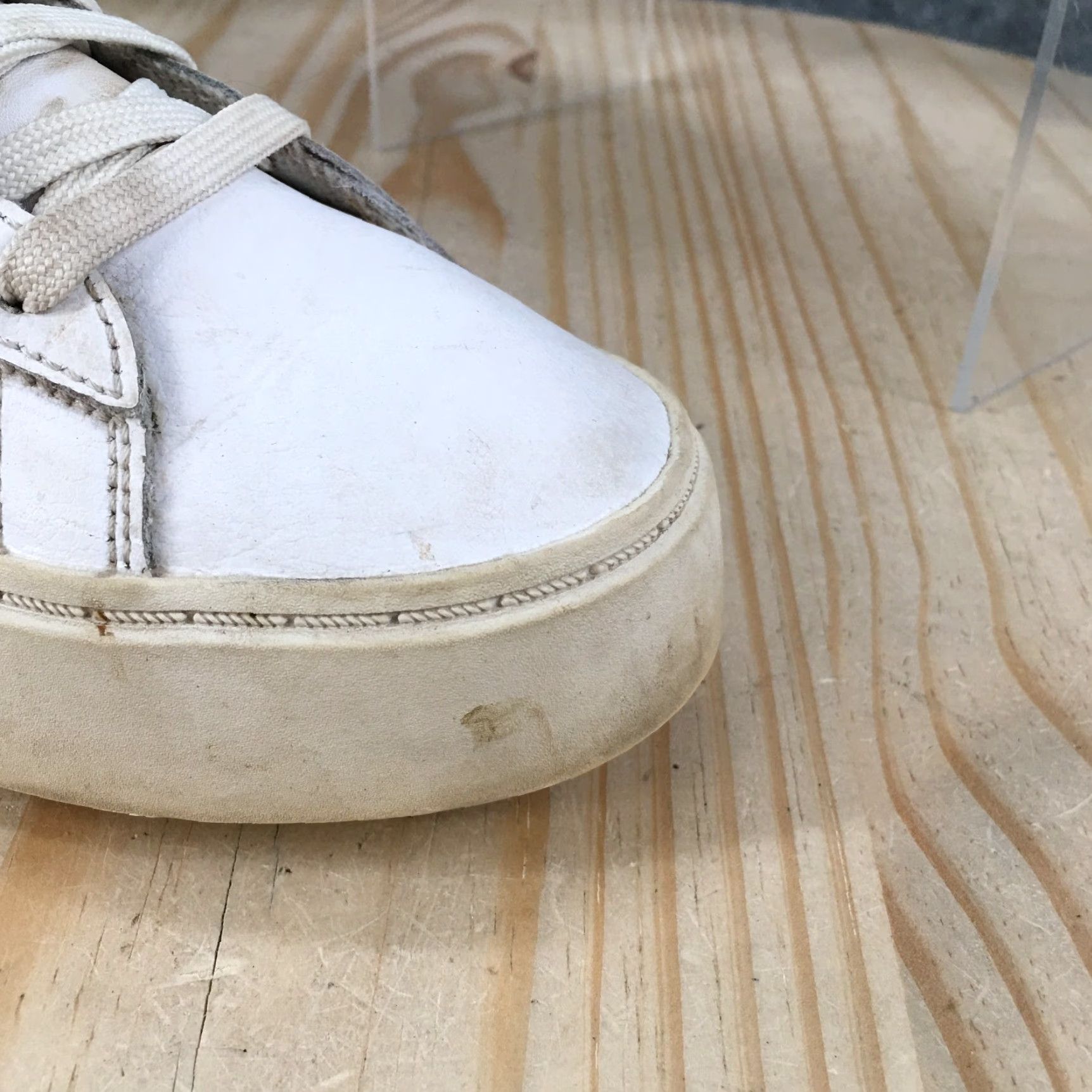 Puma Puma Shoes Womens 8.5 Smash Platform V2 Low Top Sneakers 373035-01 White Leather Size M / US 6-8 / IT 42-44 - 7 Thumbnail
