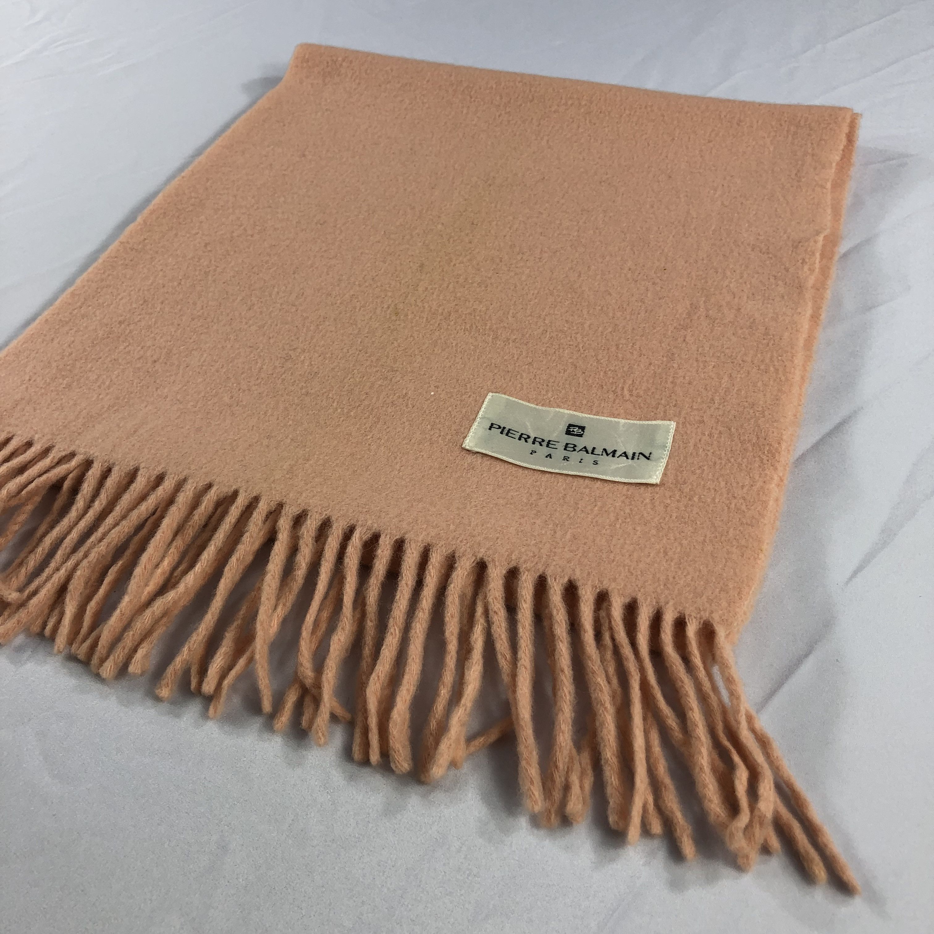 Pierre Balmain Pierre Balmain Wool Scarf Muffler V1029 Size ONE SIZE - 3 Thumbnail