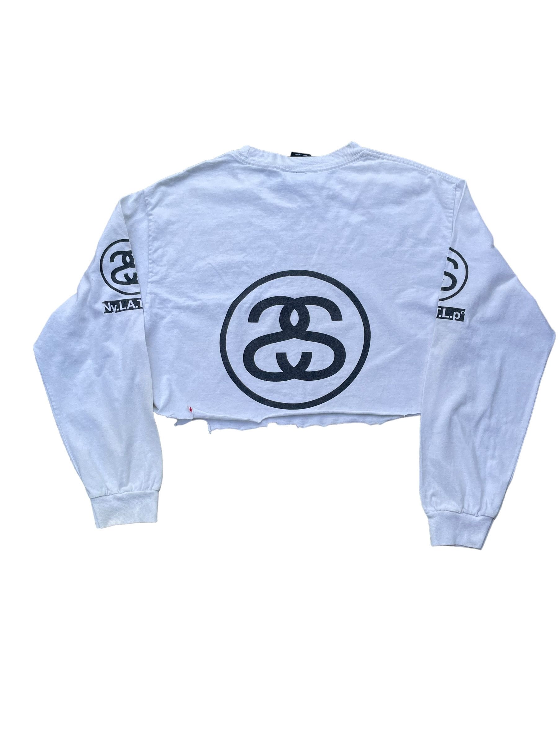 Stussy × Vintage Stussy Crop Top For Women Size M / US 6-8 / IT 42-44 - 5 Thumbnail