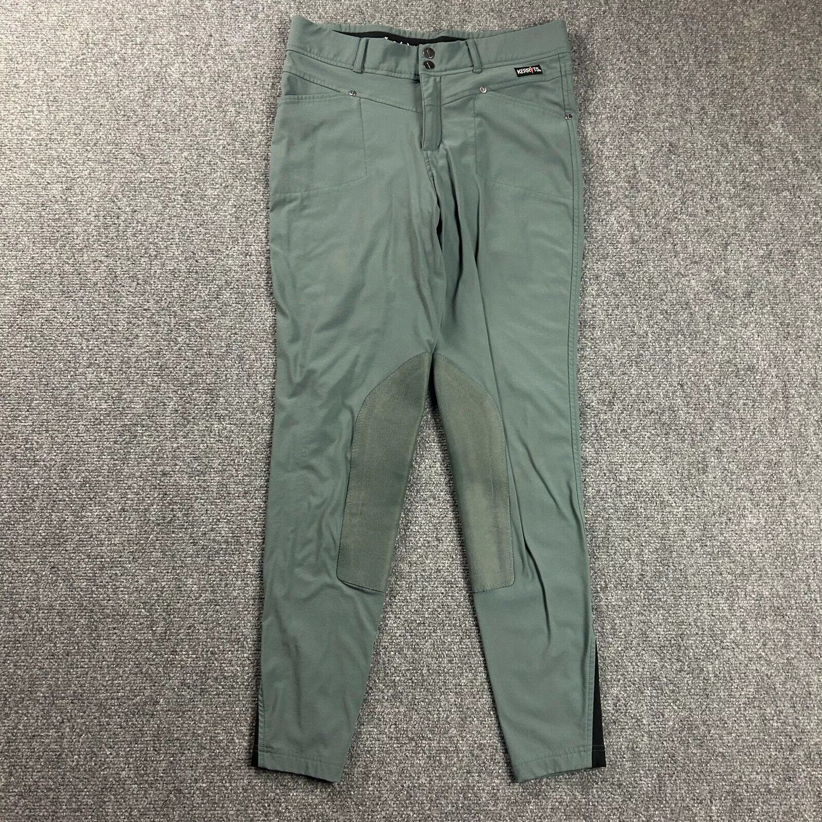 Other Kerrits Pants Womens Small Green Ridding Stretch Nylon Blend Size 30" / US 8 / IT 44 - 1 Thumbnail