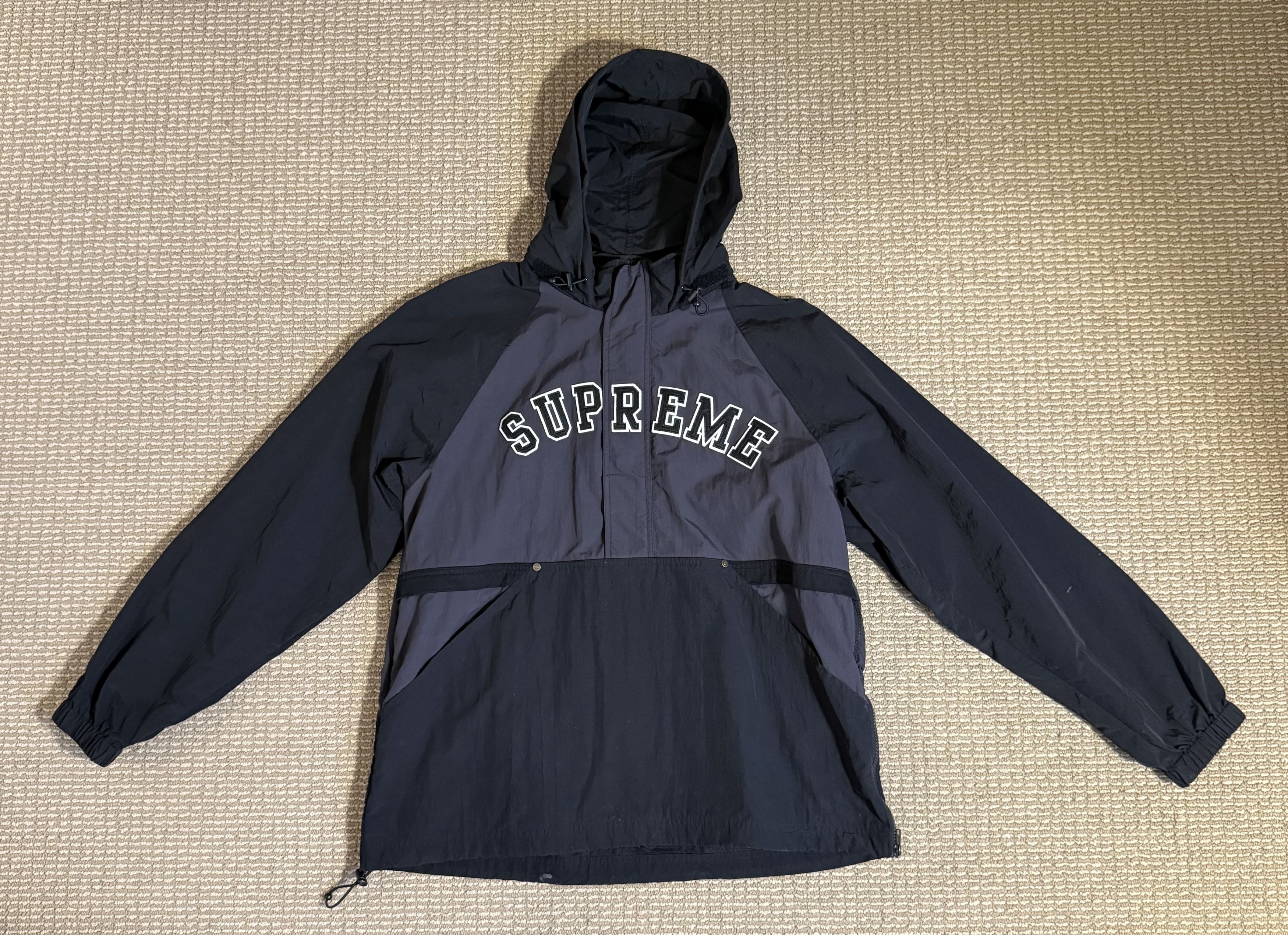 Supreme Supreme Court Half Zip Pullover | Grailed 