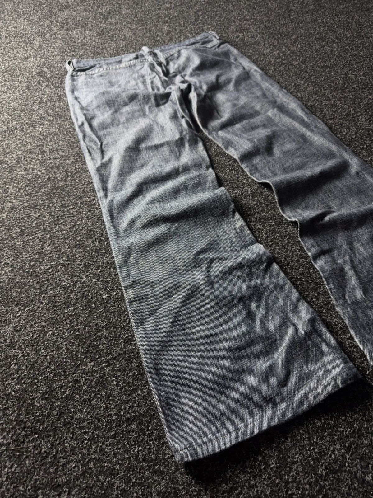 Designer × Diesel Vintage Diesel Flared Jeans Made in Italy Y2K Low Rise Size 30" / US 8 / IT 44 - 10 Thumbnail