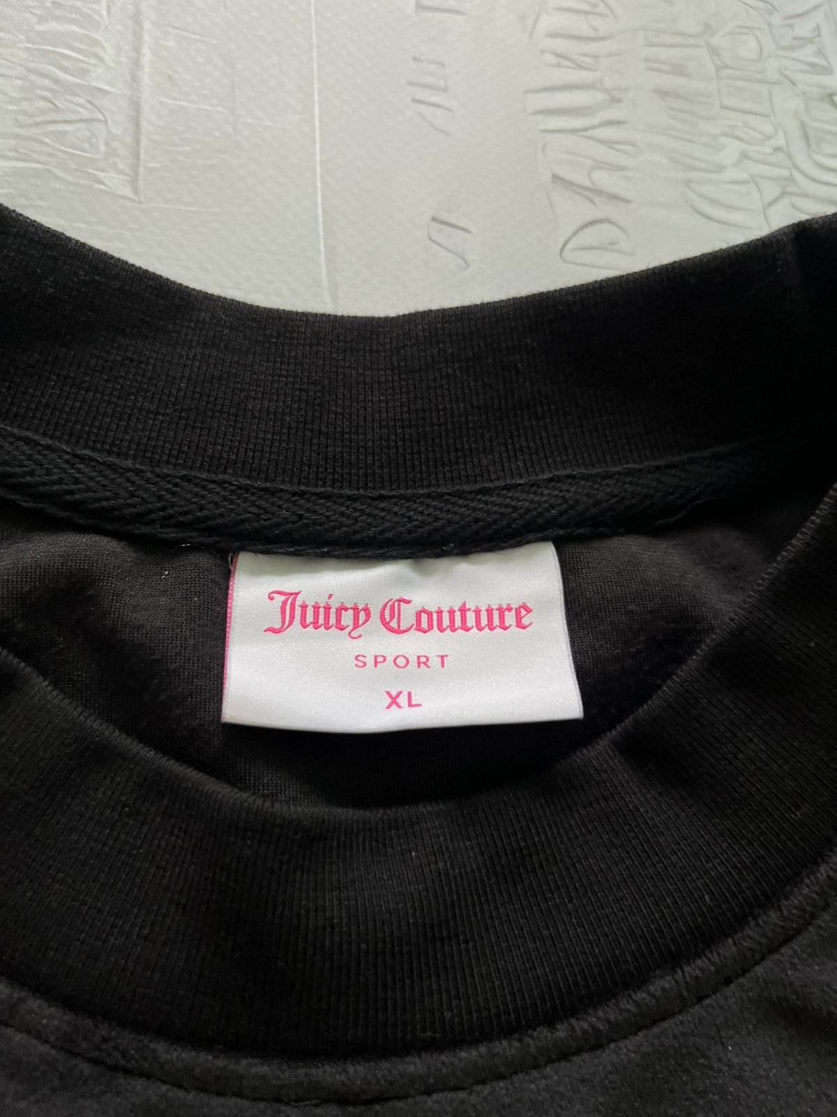 Juicy Couture Juicy Couture Sport Velure Sweatshirt Women Black Size XL / US 12-14 / IT 48-50 - 6 Thumbnail