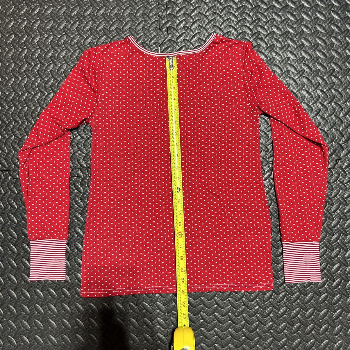 Bebe × Designer Bebe Sleepwear Pajama Shirt Henley Women's Small Polka Dot Size S / US 4 / IT 40 - 9 Thumbnail