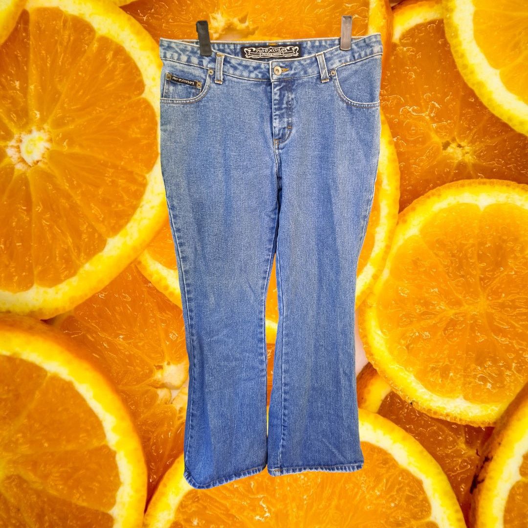 Other No Excuses Bootcut Denim Jeans Size 9/10 Size 33" - 4 Thumbnail