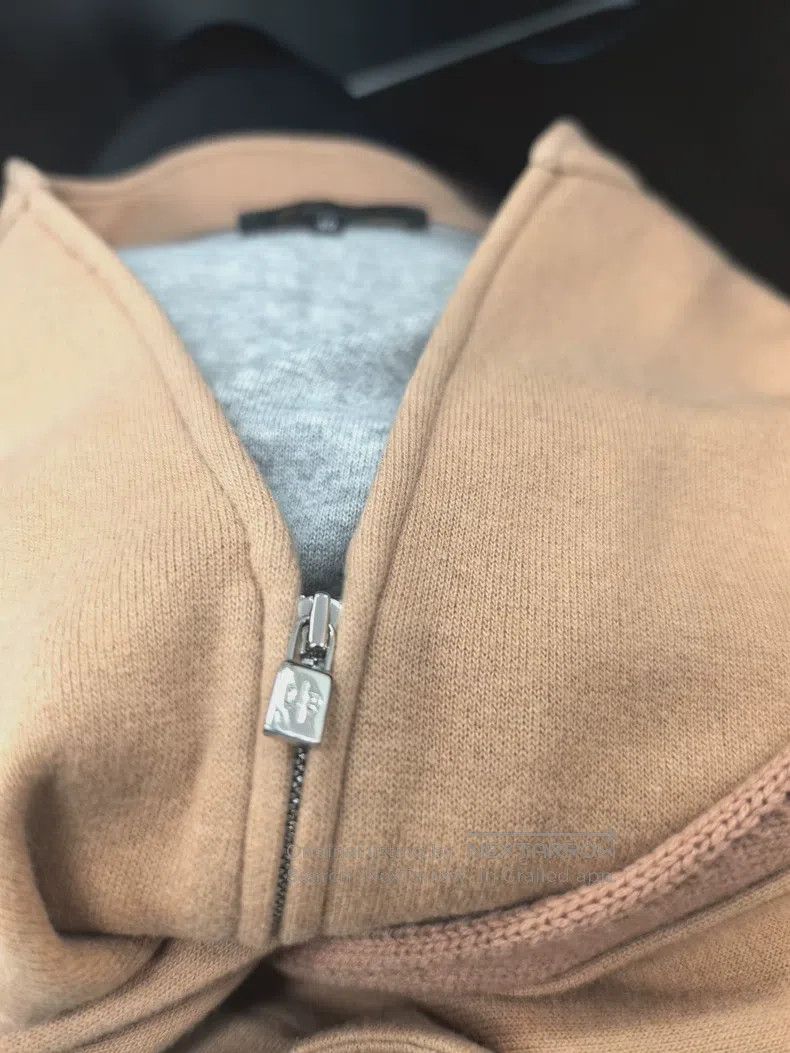 Loro Piana Loro Piana Long cashmere casual coat, half-zip, casual loo Size XS / US 0-2 / IT 36-38 - 7 Thumbnail