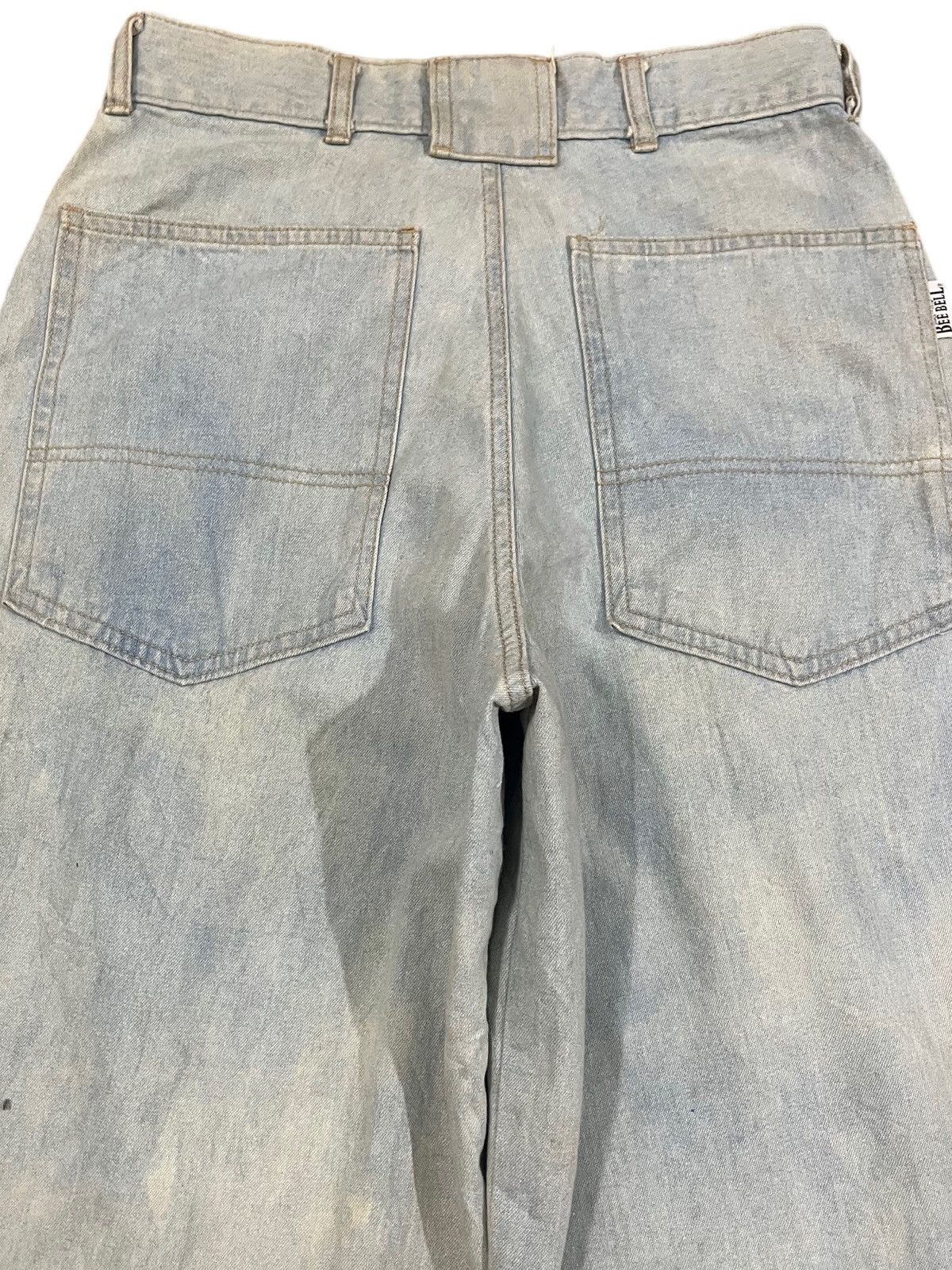 Beauty Beast × JNCO × Japanese Brand Vintage Bee Bell Baggy Denim Size US 29 - 6 Thumbnail