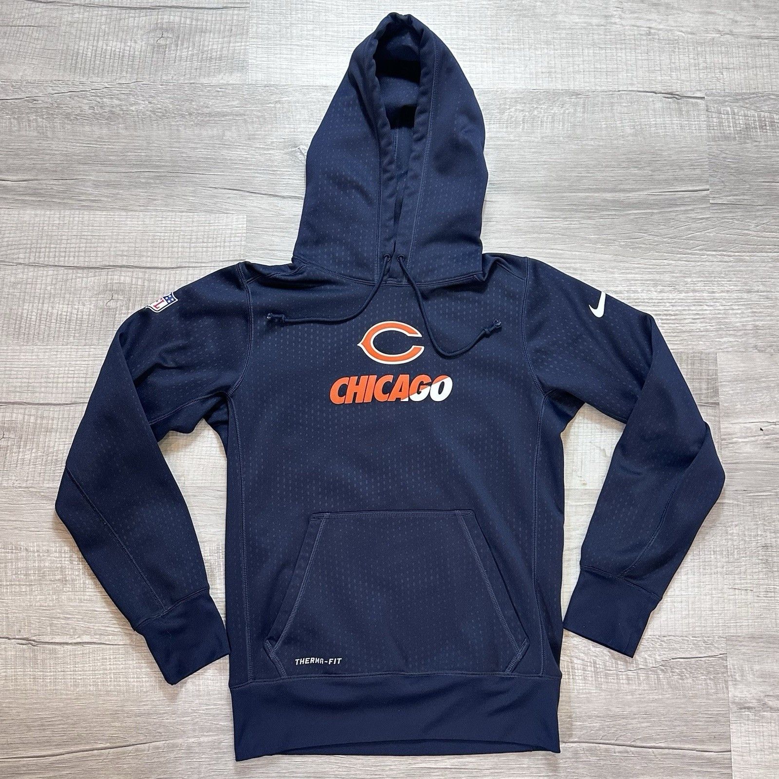 NFL × Nike Nike NFL On Field Apparel Chicago Bears Adult XS Hoodie Size US XS / EU 42 / 0 - 1 Thumbnail